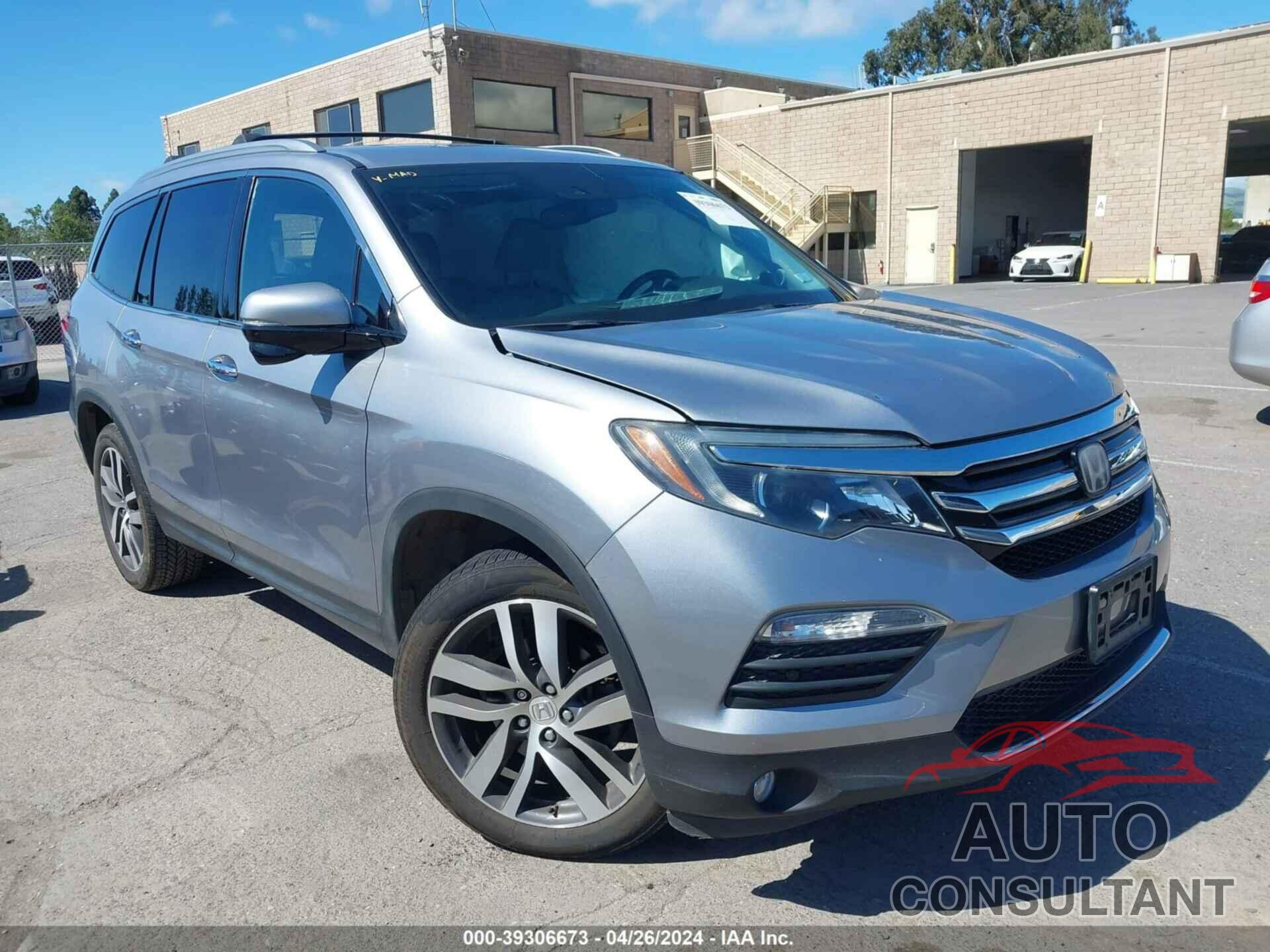 HONDA PILOT 2016 - 5FNYF6H99GB079798