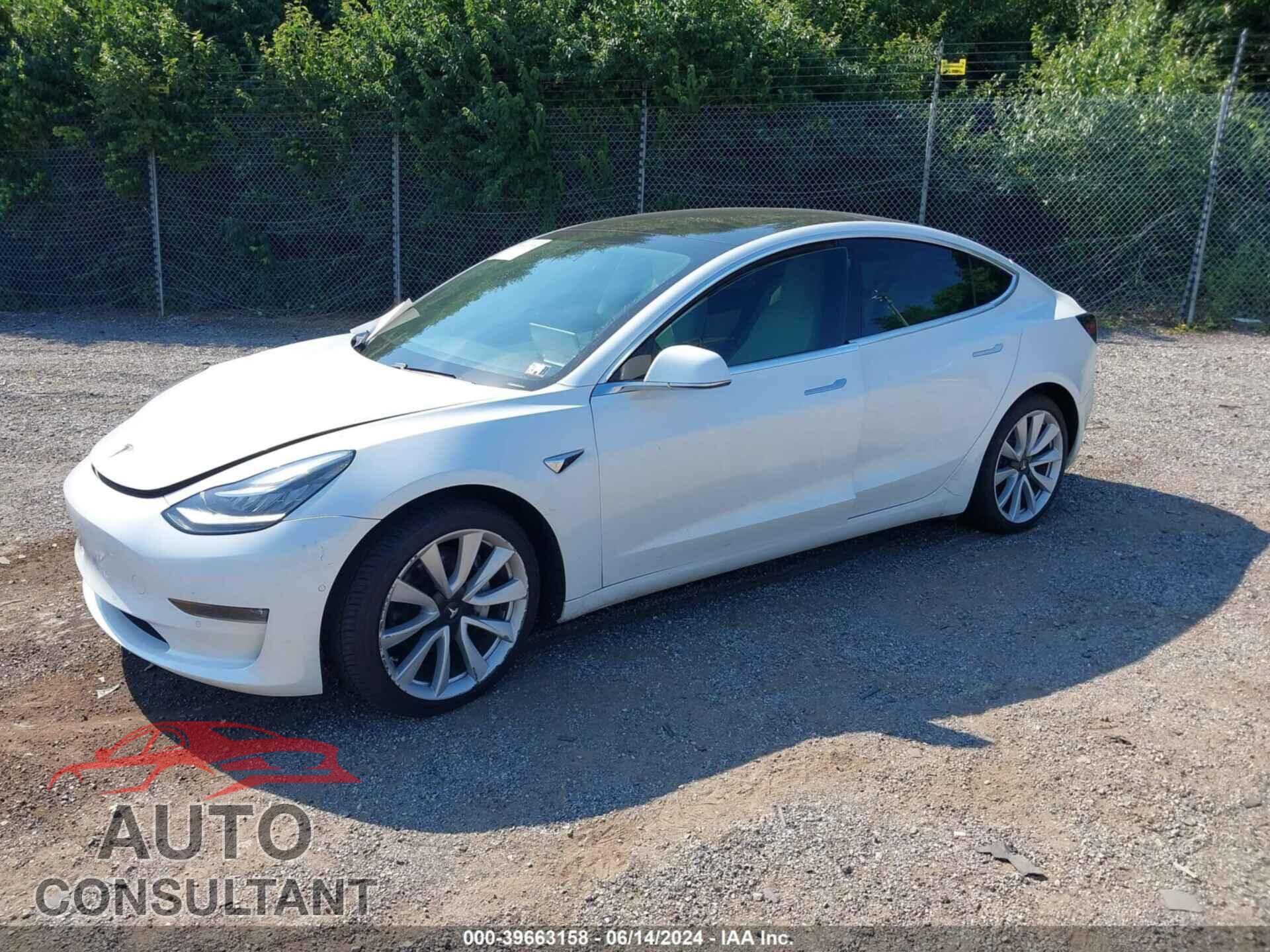 TESLA MODEL 3 2019 - 5YJ3E1EB6KF421837