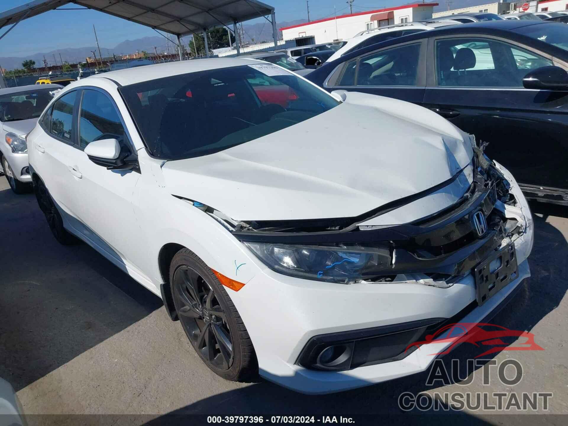 HONDA CIVIC 2020 - 19XFC2F84LE211210