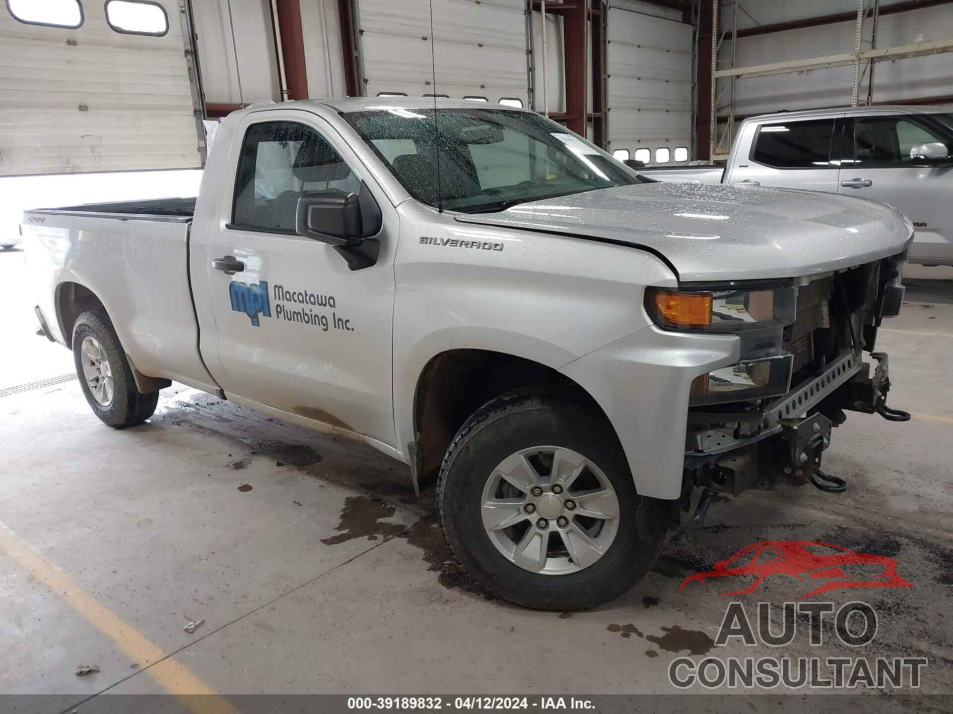 CHEVROLET SILVERADO 1500 2019 - 3GCNYAEF0KG259765