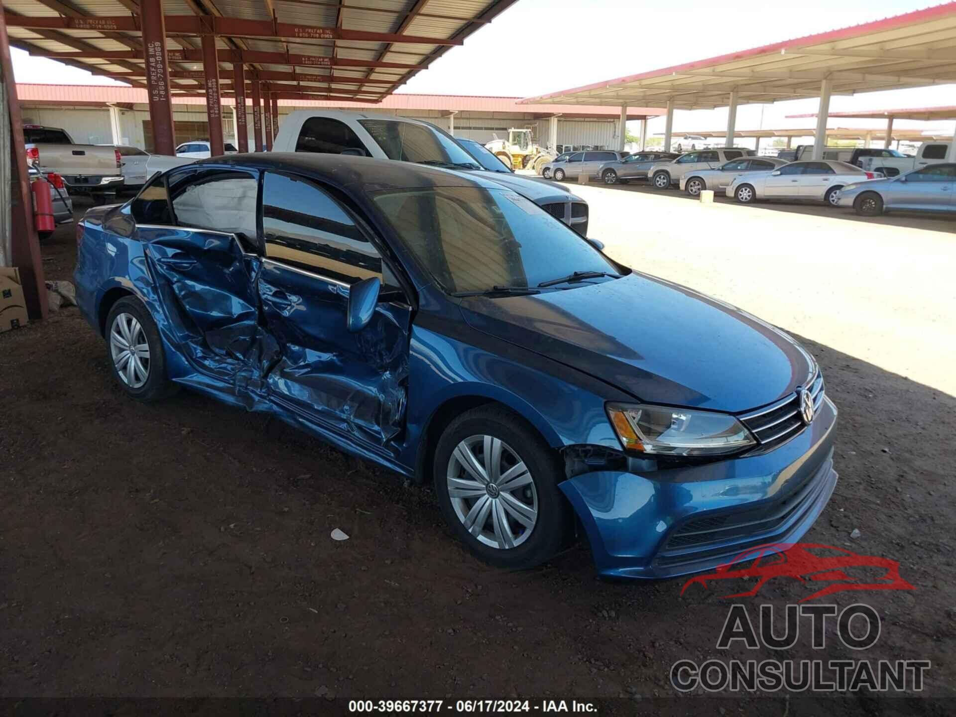 VOLKSWAGEN JETTA 2017 - 3VW2B7AJ7HM239313