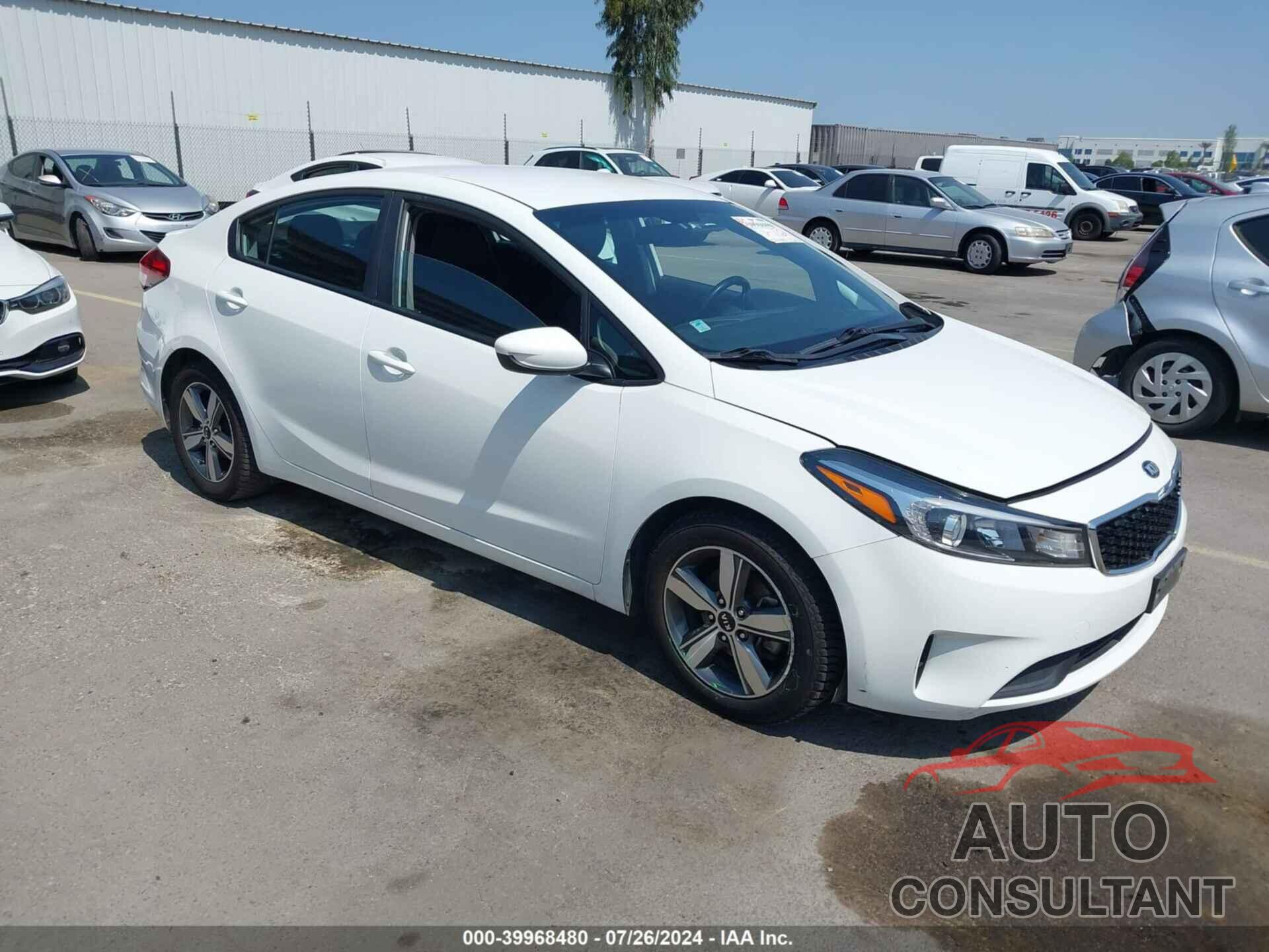 KIA FORTE 2018 - 3KPFL4A75JE278177