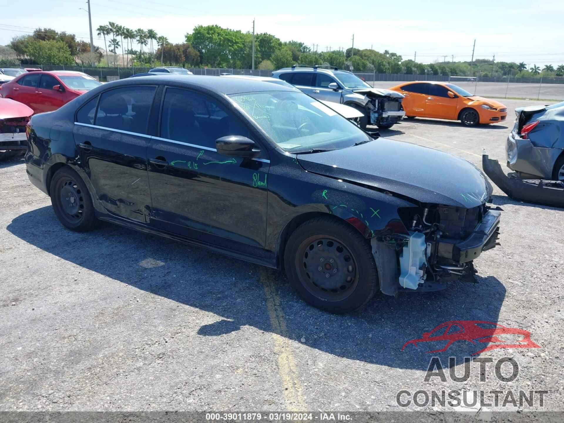 VOLKSWAGEN JETTA 2017 - 3VW2B7AJ3HM316436