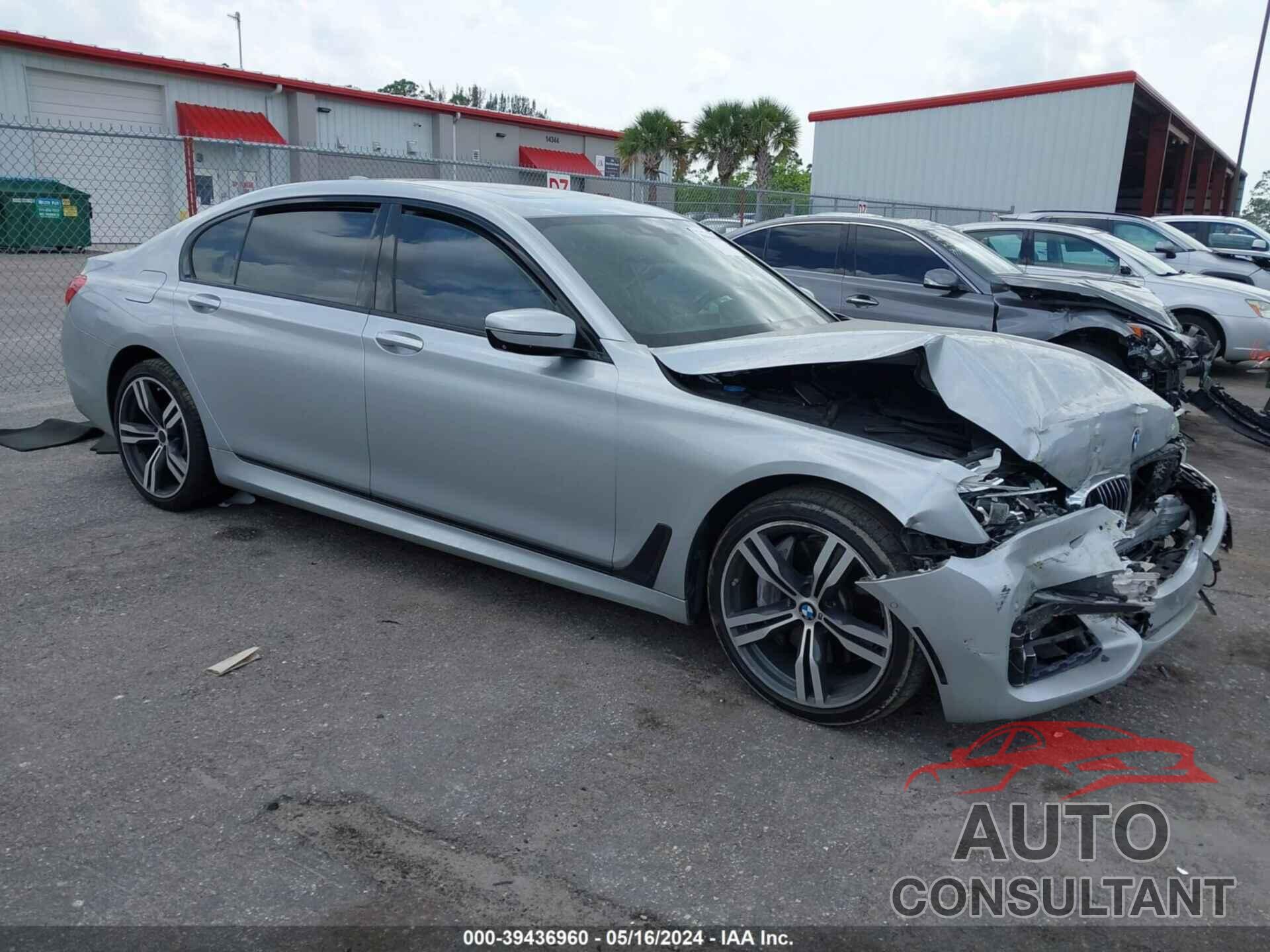 BMW 750 2016 - WBA7F0C50GGM20375