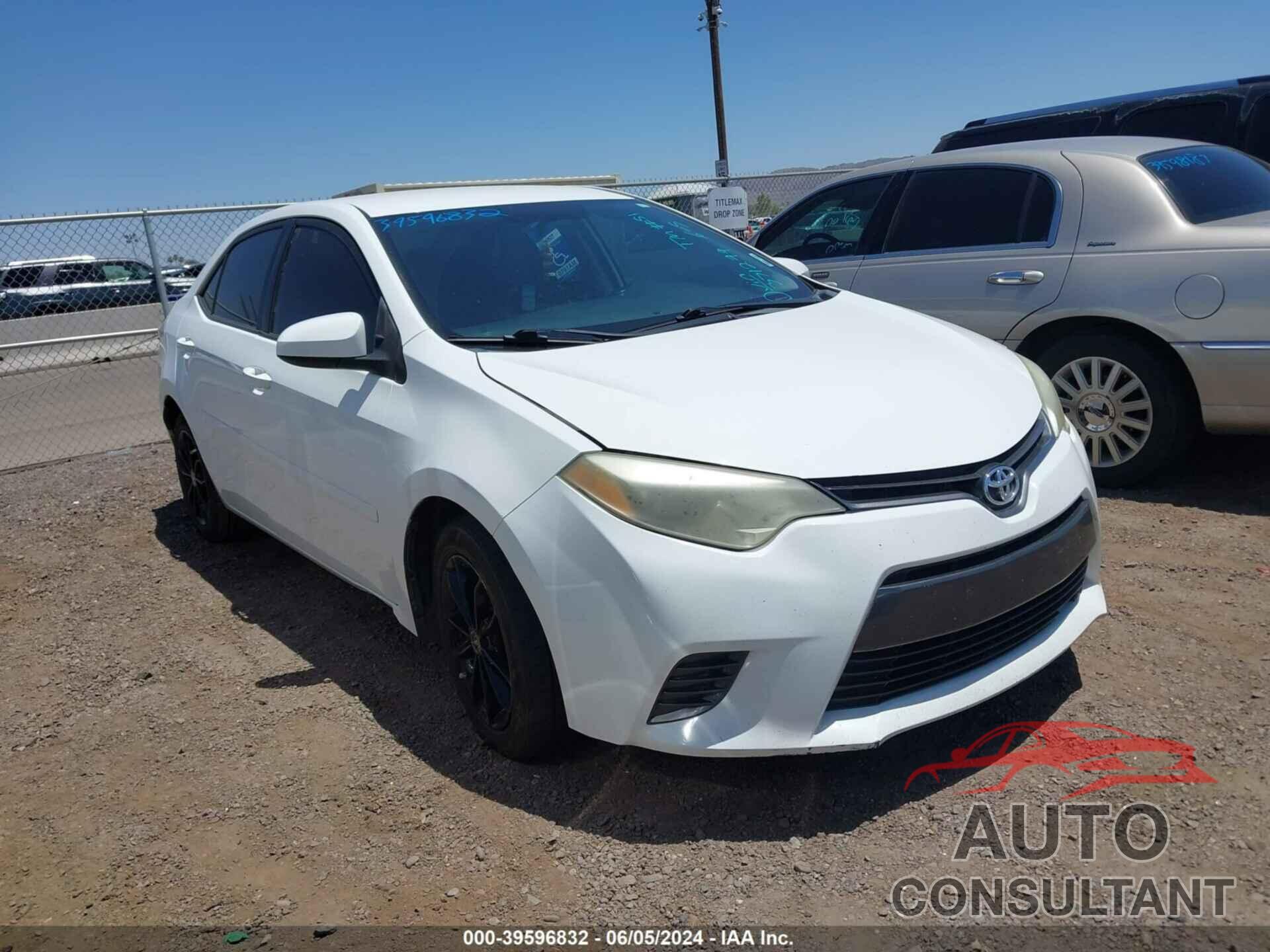 TOYOTA COROLLA 2016 - 5YFBURHEXGP371295