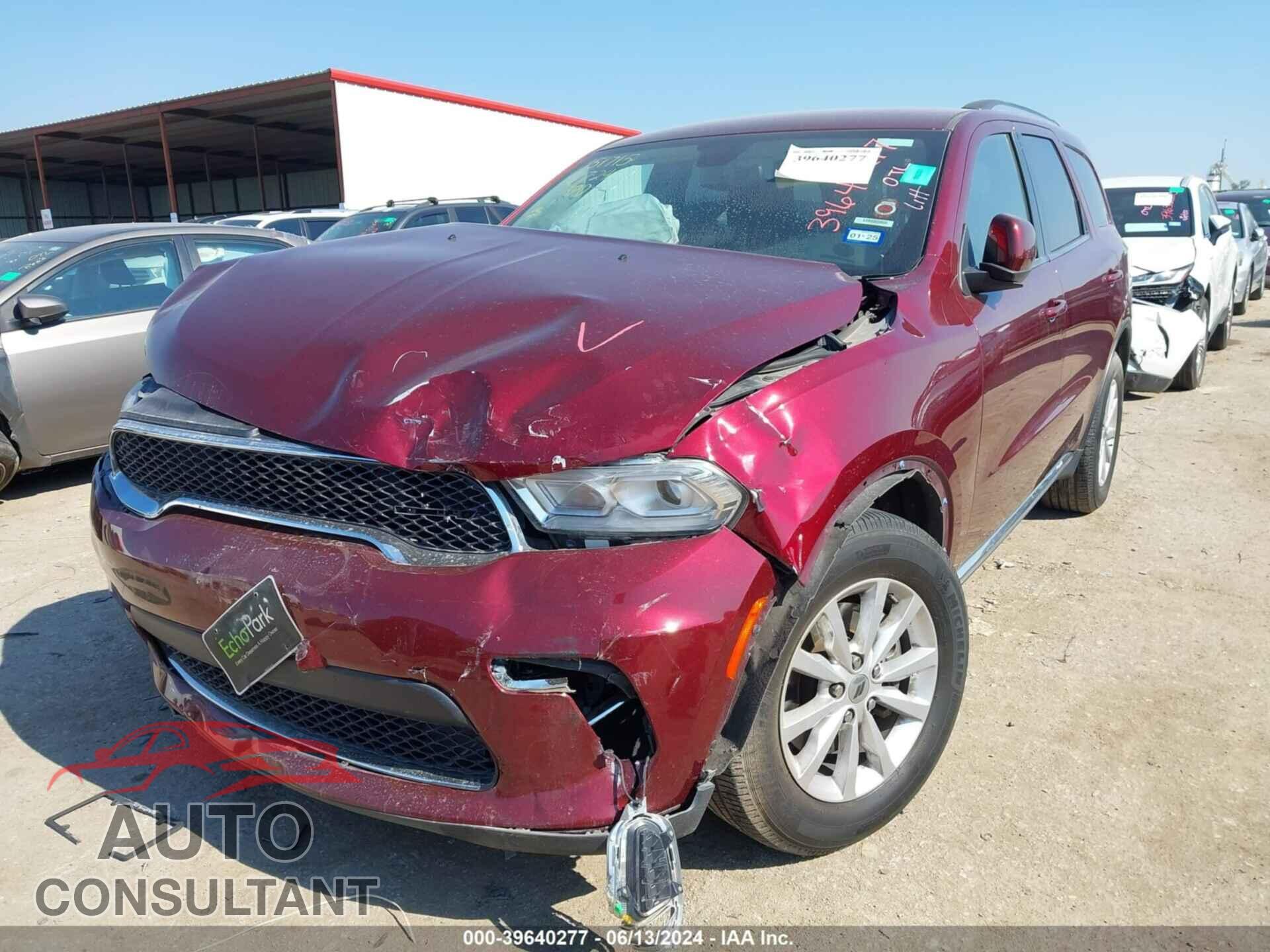 DODGE DURANGO 2021 - 1C4RDHAG5MC553821