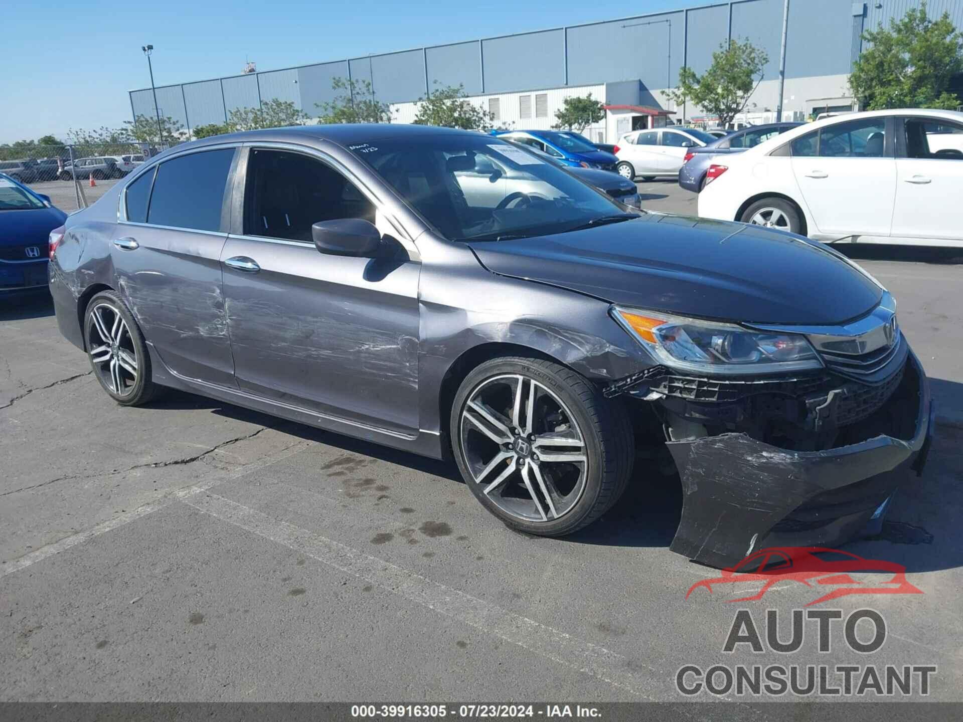 HONDA ACCORD 2017 - 1HGCR2F51HA255247