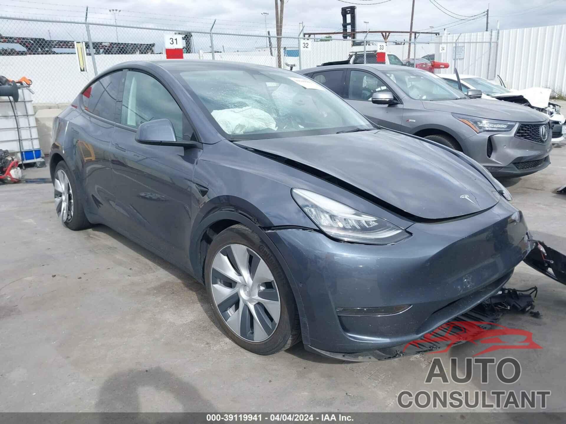 TESLA MODEL Y 2022 - 7SAYGDEE7NF411188