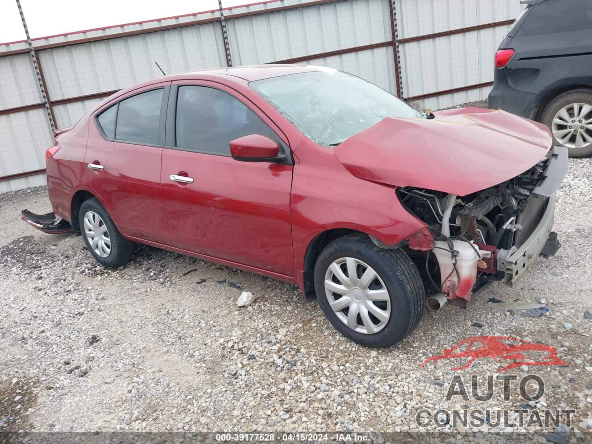 NISSAN VERSA 2016 - 3N1CN7APXGL891661