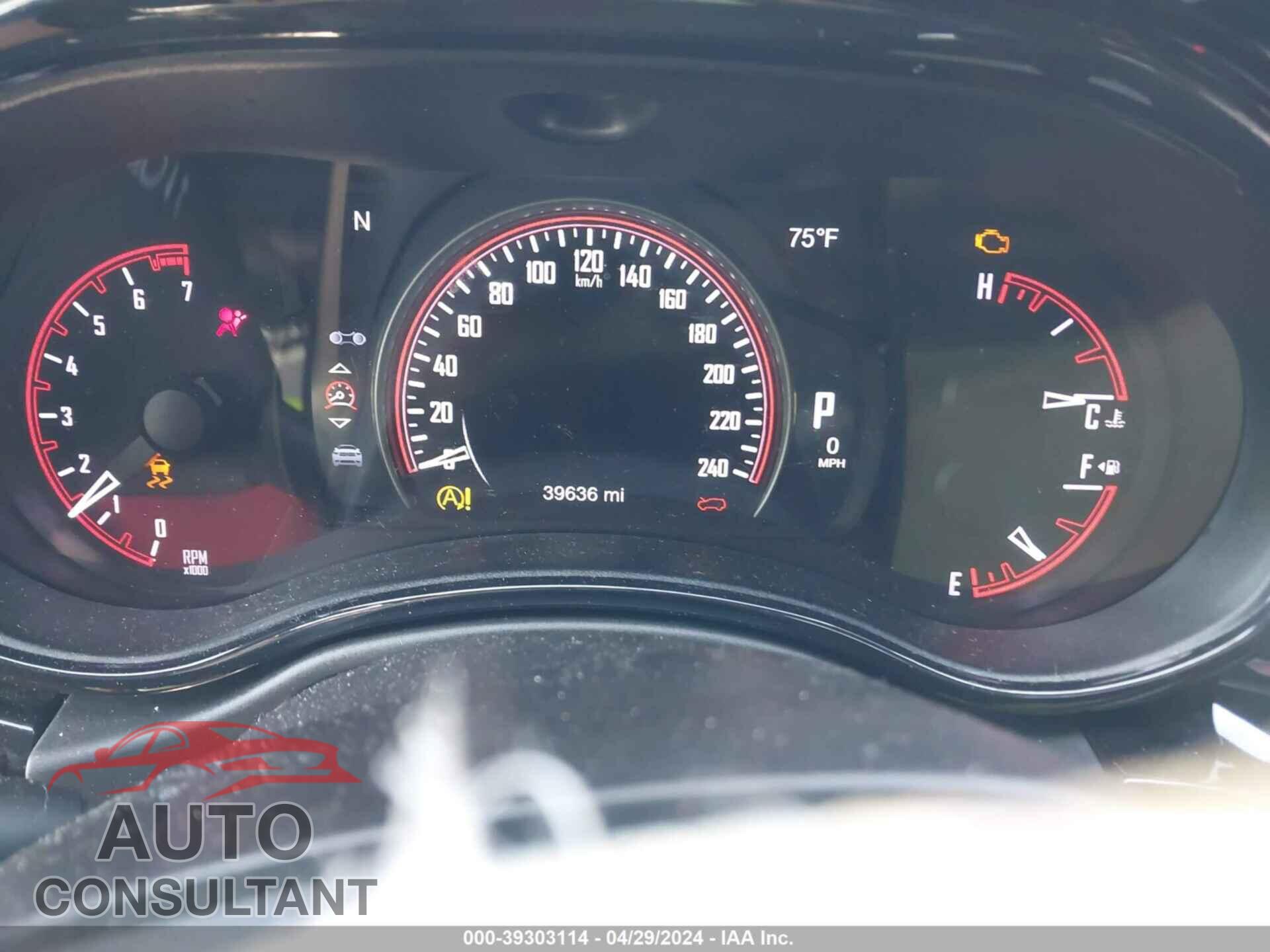 DODGE DURANGO 2021 - 1C4RDJDG9MC697584