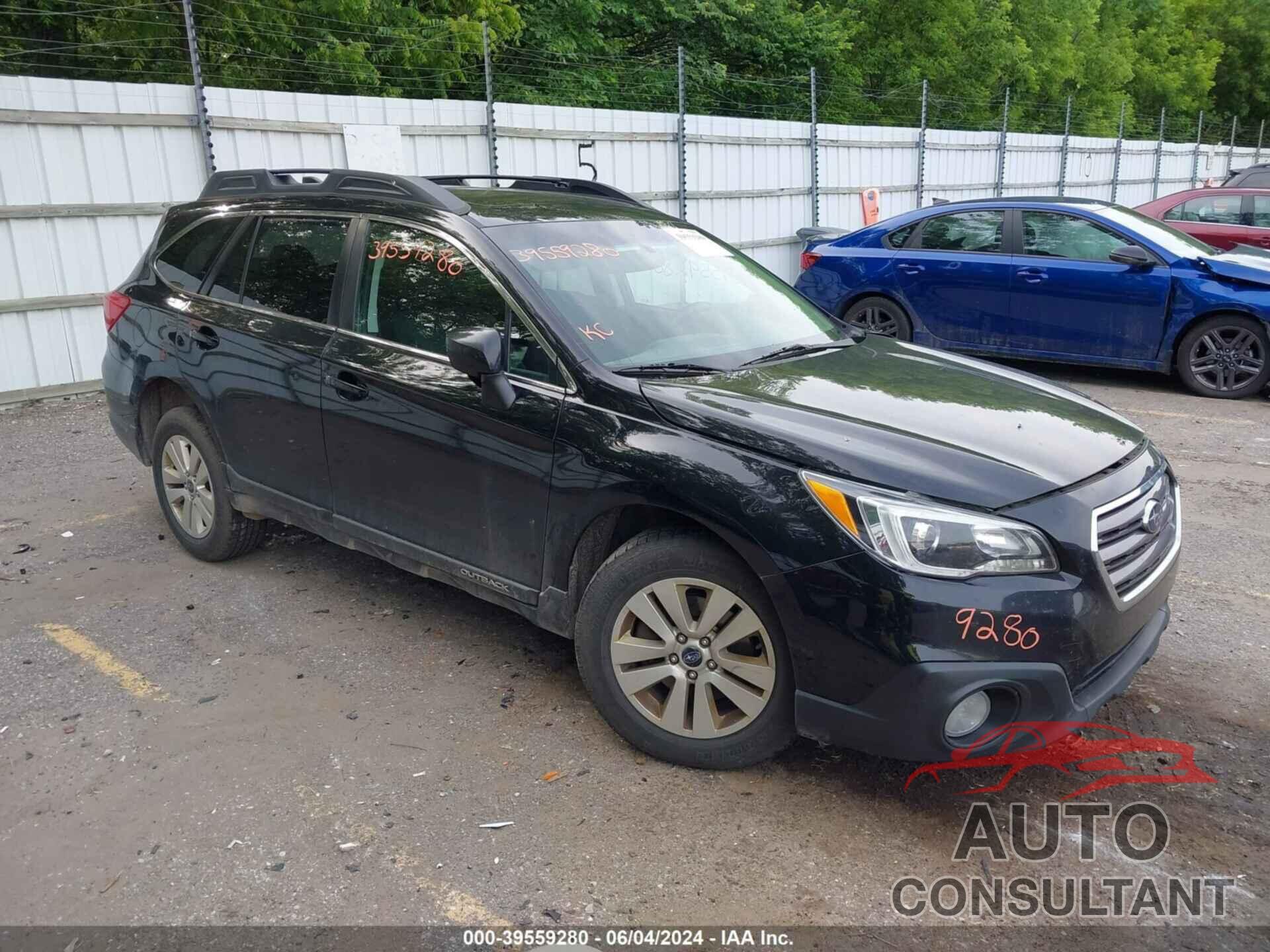 SUBARU OUTBACK 2017 - 4S4BSADC8H3308956