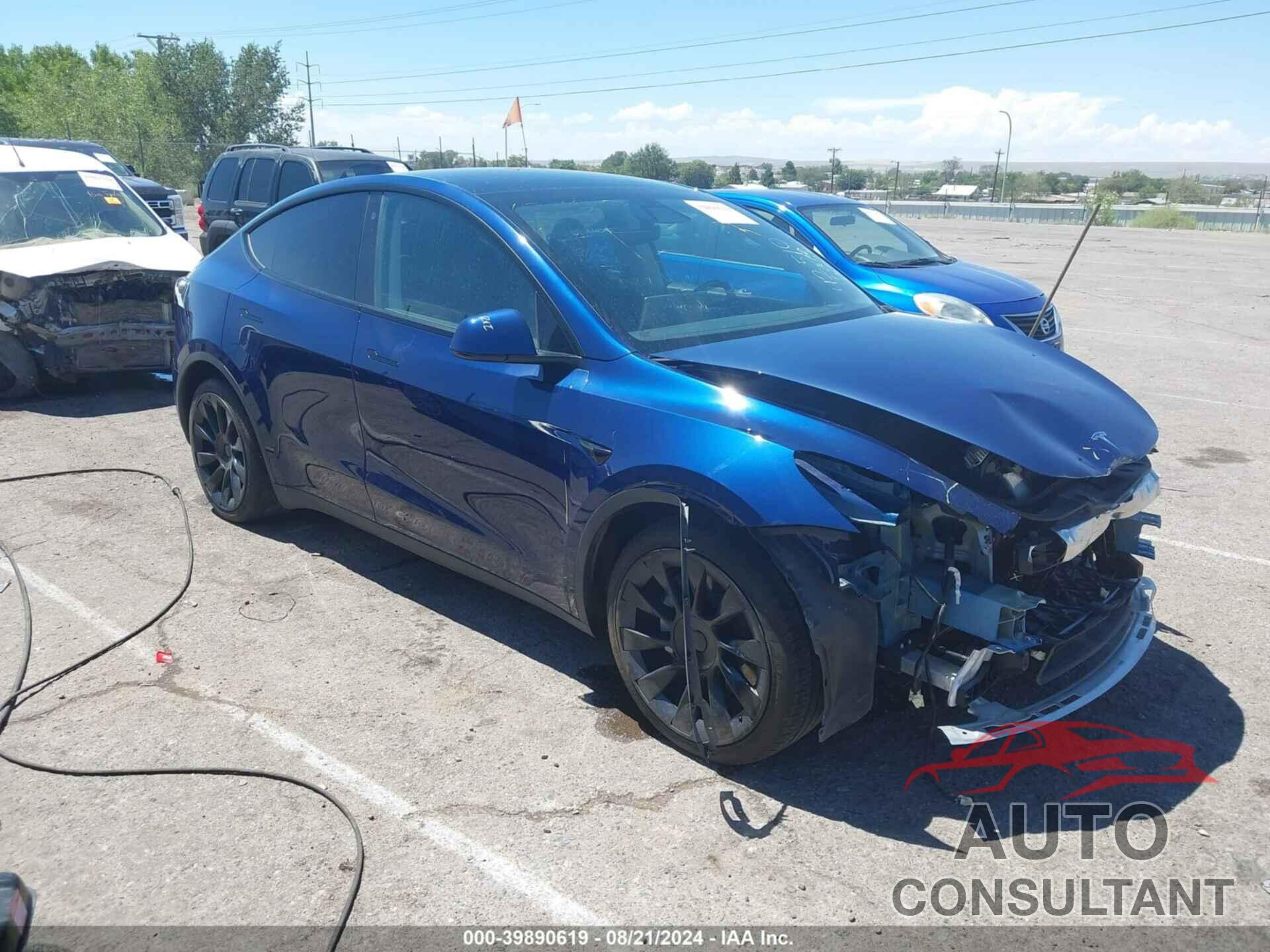 TESLA MODEL Y 2022 - 7SAYGAEE6NF365531