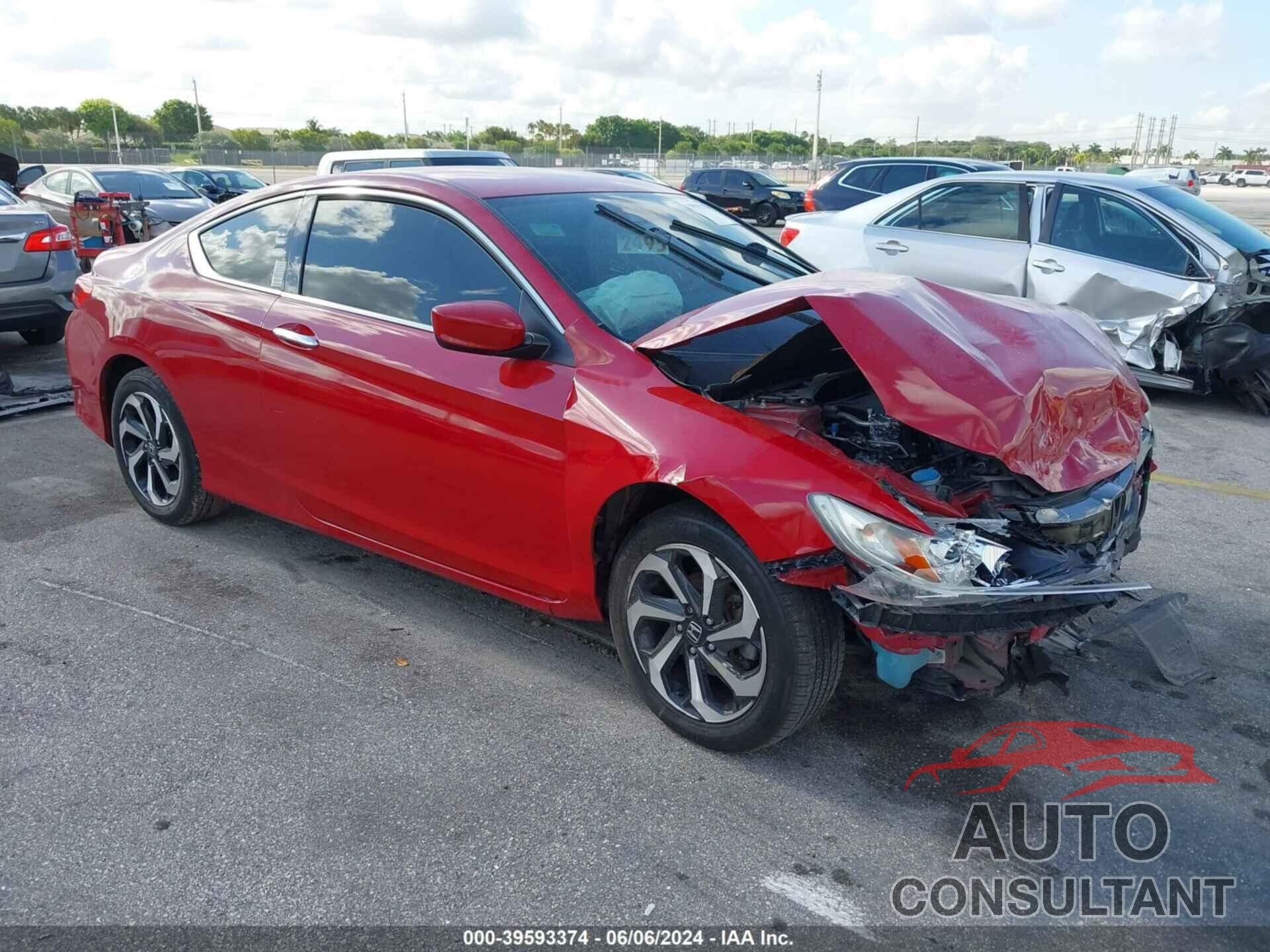 HONDA ACCORD 2016 - 1HGCT1B44GA009204