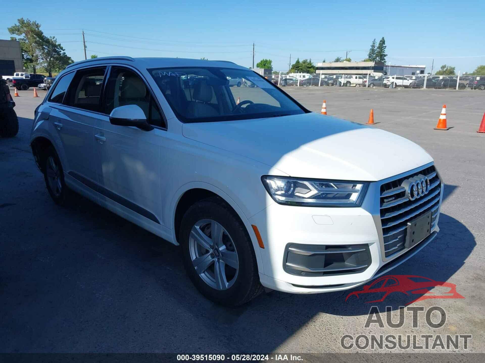 AUDI Q7 2019 - WA1AHAF72KD020165