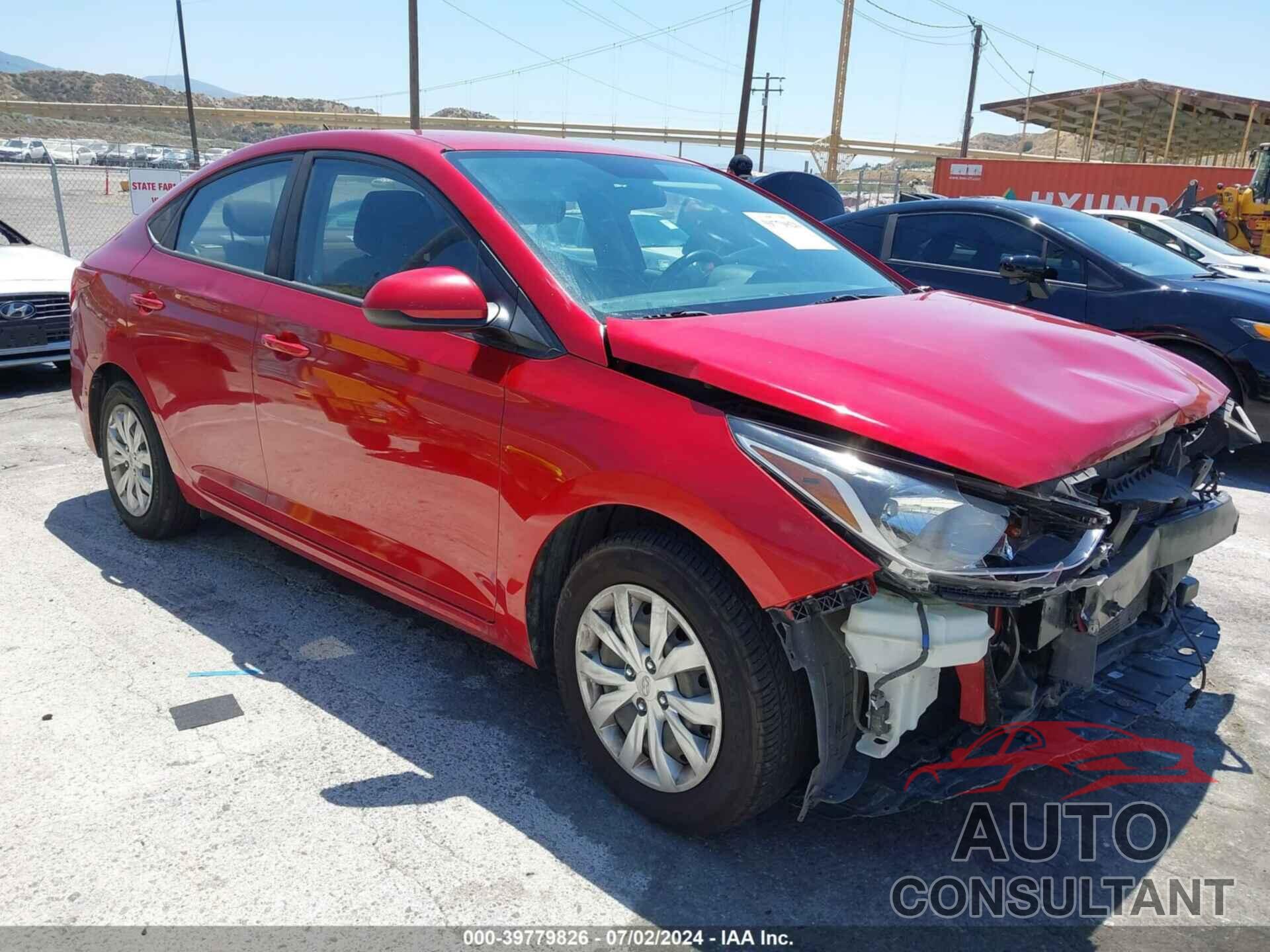 HYUNDAI ACCENT 2019 - 3KPC24A37KE087400