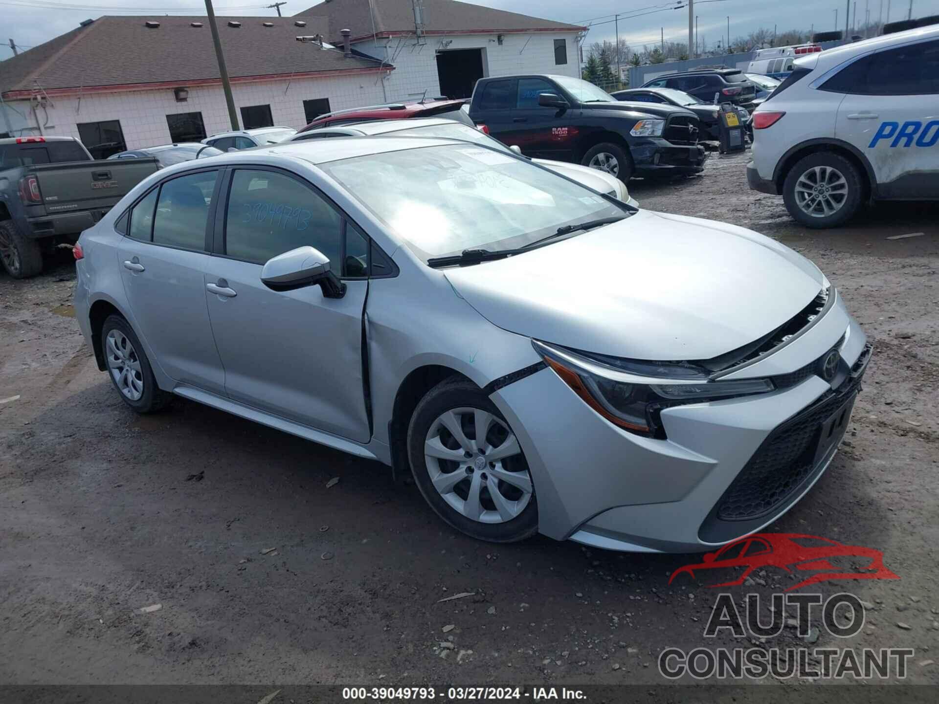 TOYOTA COROLLA 2021 - JTDEPMAE5MJ172561