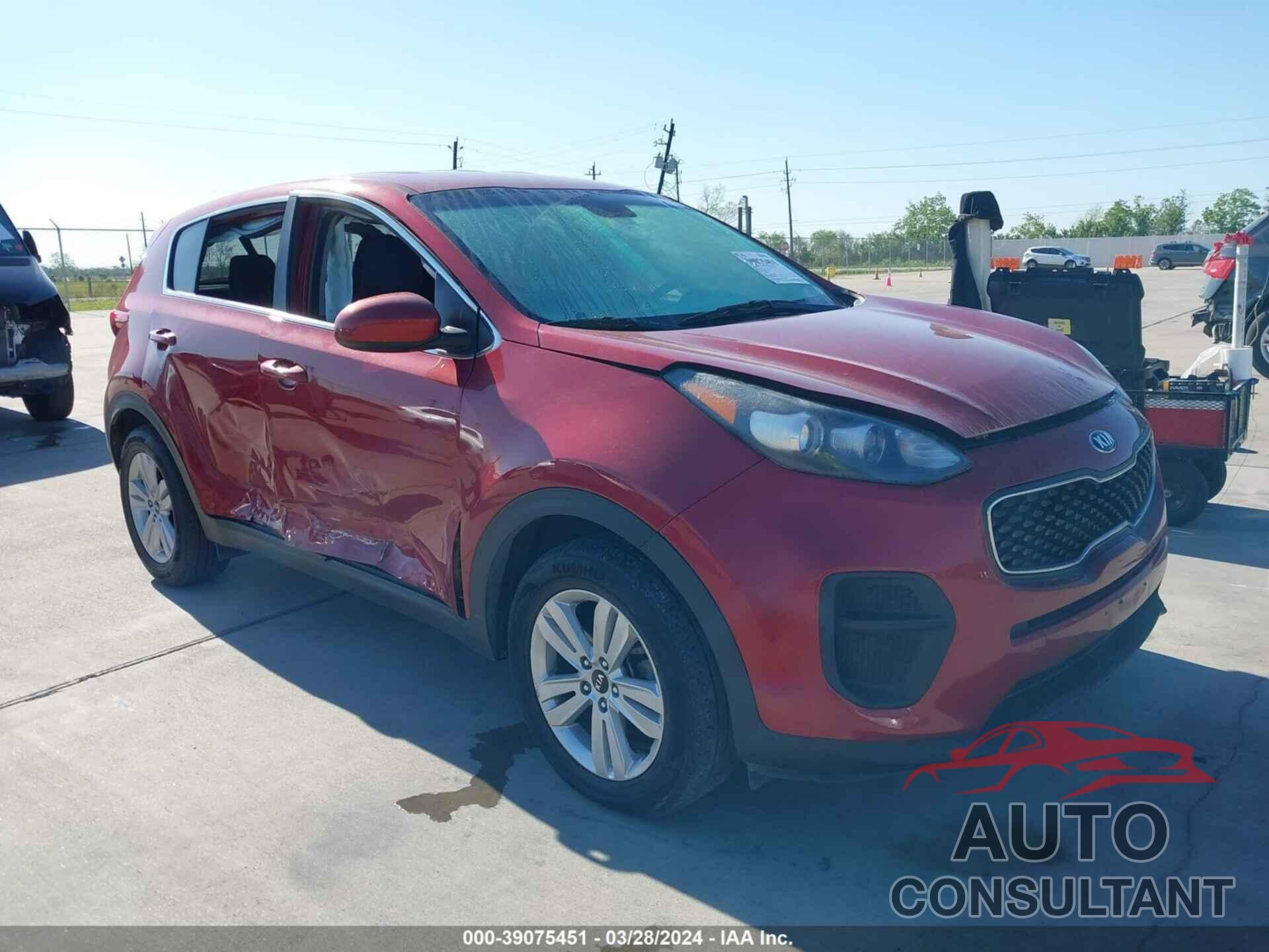 KIA SPORTAGE 2018 - KNDPM3ACXJ7401691