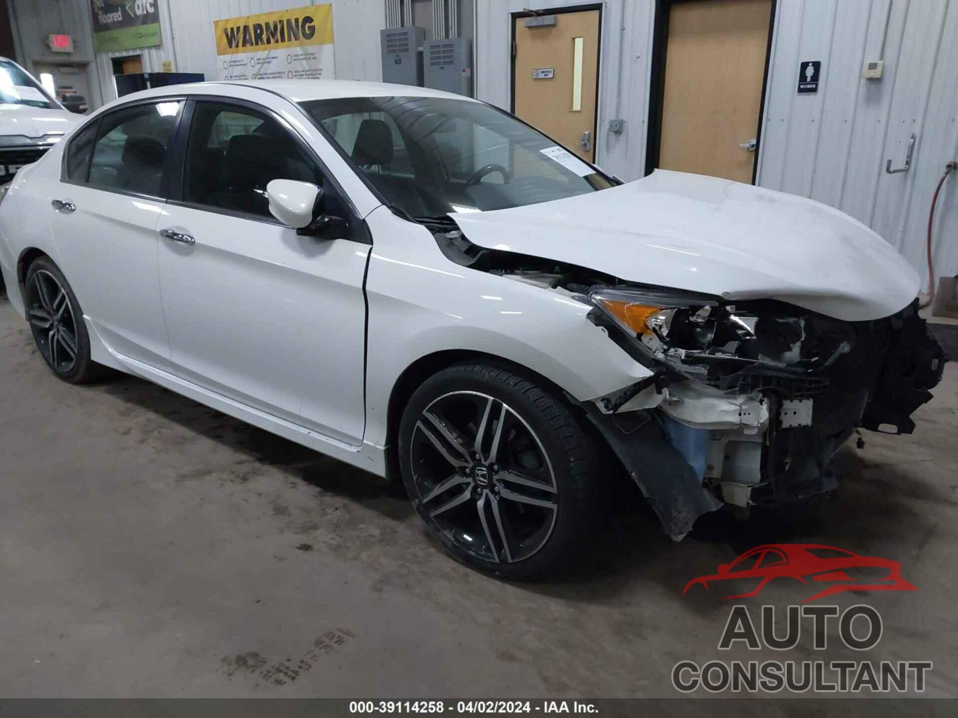 HONDA ACCORD 2017 - 1HGCR2F55HA285318