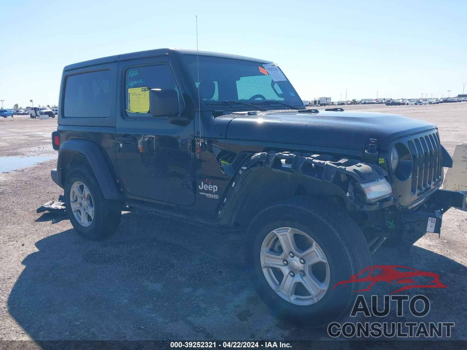 JEEP WRANGLER 2020 - 1C4GJXAN9LW227378