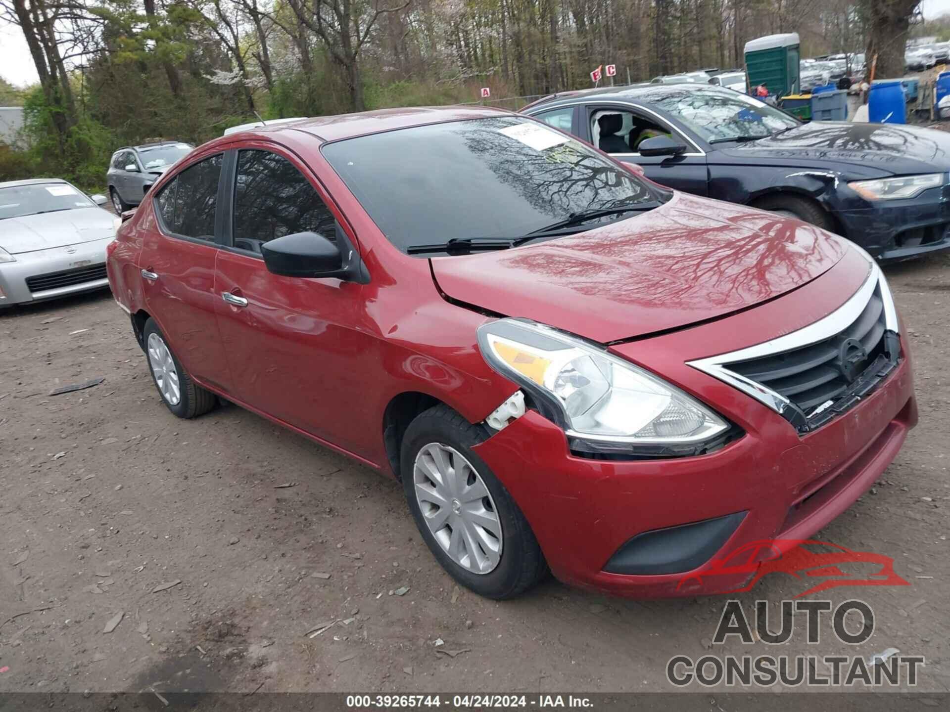 NISSAN VERSA 2016 - 3N1CN7AP5GL853206