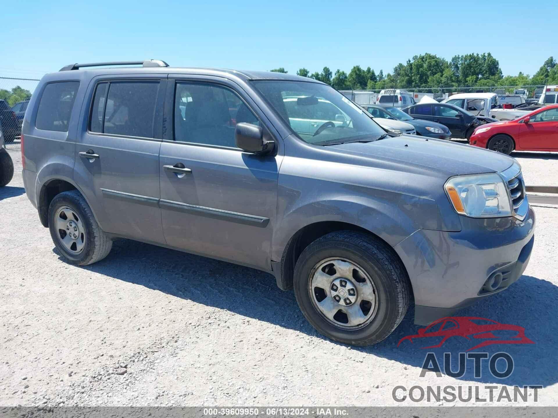 HONDA PILOT 2015 - 5FNYF4H20FB075581