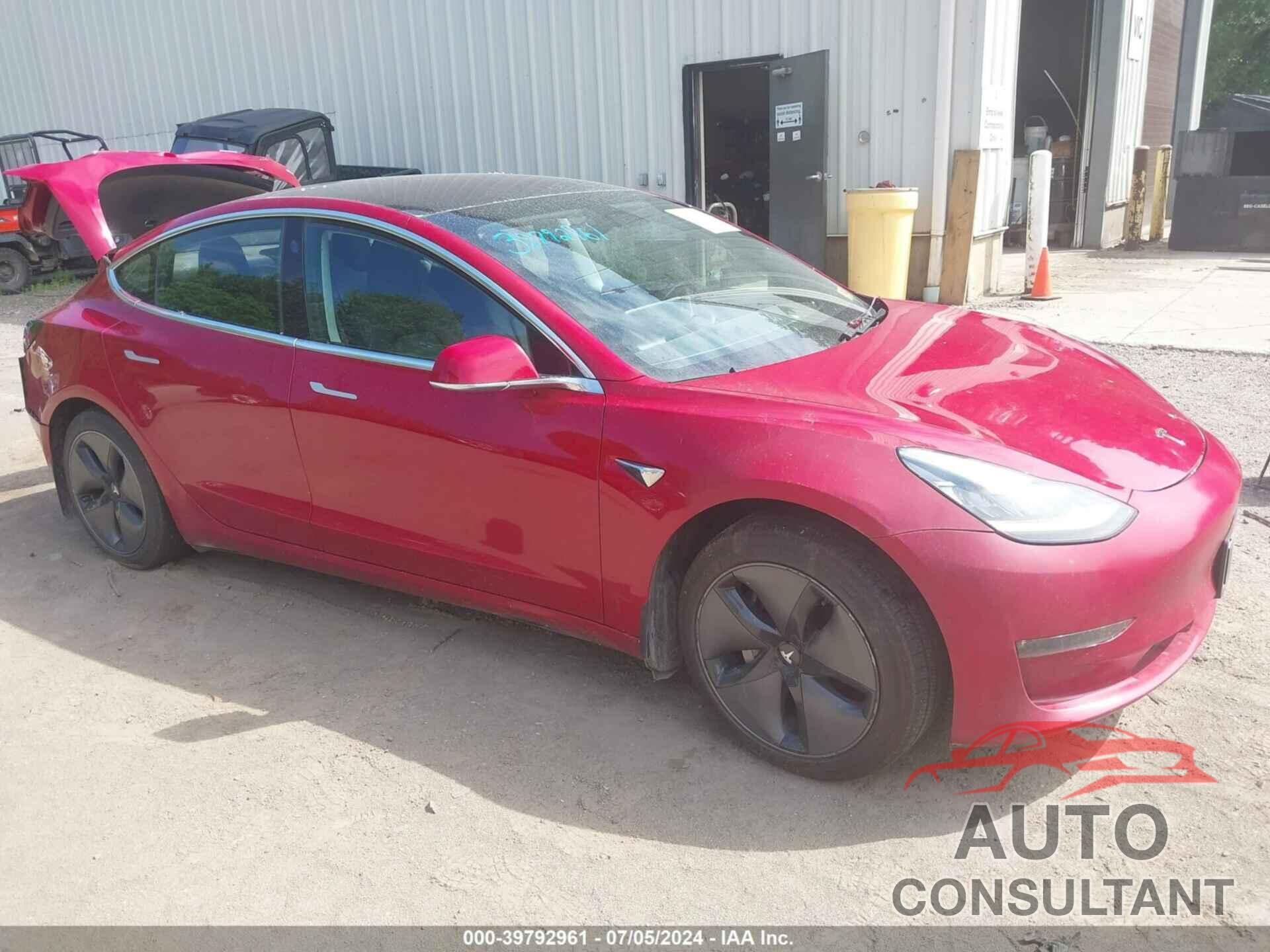 TESLA MODEL 3 2018 - 5YJ3E1EB2JF054546