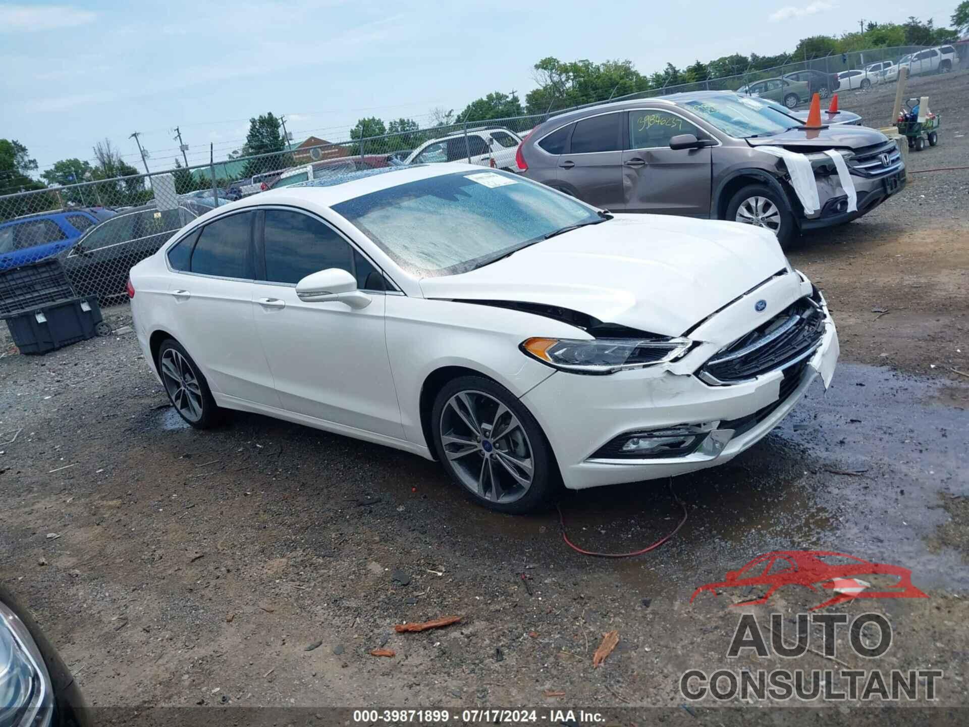 FORD FUSION 2017 - 3FA6P0D93HR140222