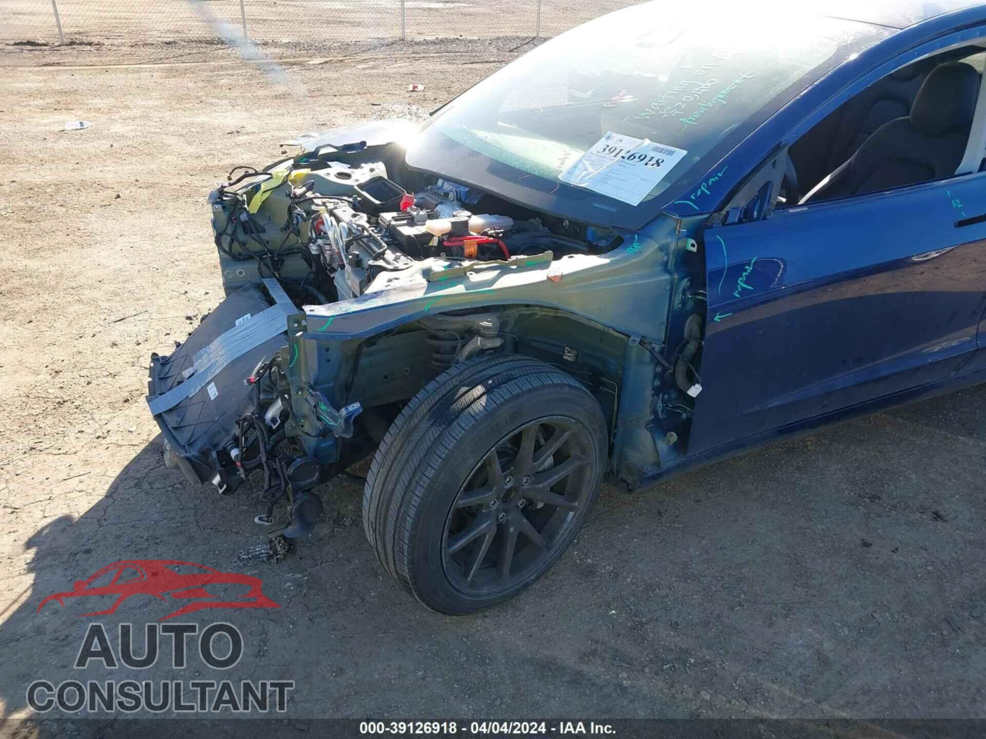 TESLA MODEL 3 2019 - 5YJ3E1EA2KF396877