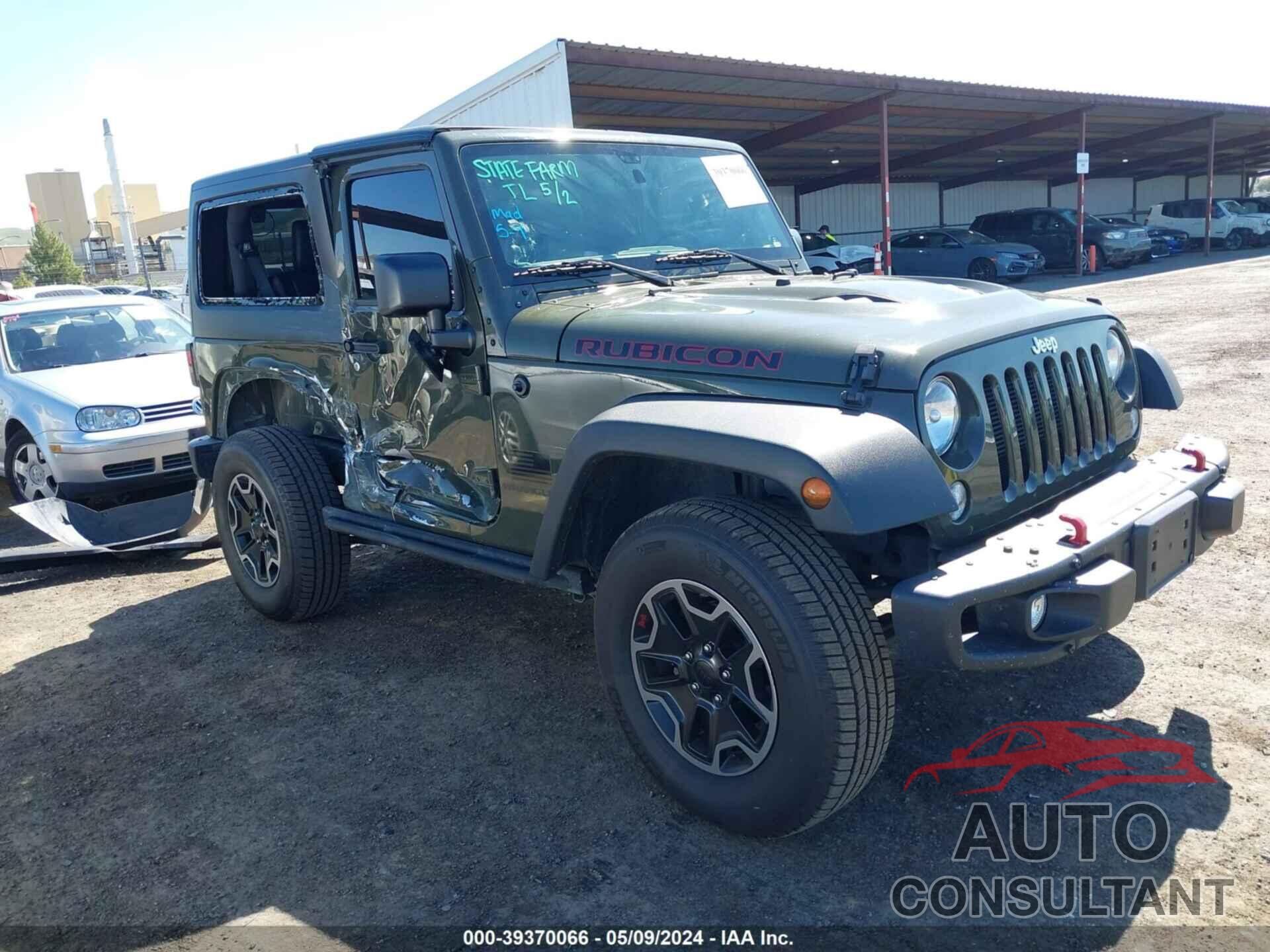 JEEP WRANGLER 2016 - 1C4HJWCGXGL160696