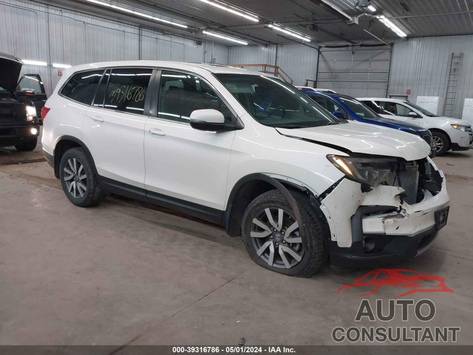 HONDA PILOT 2019 - 5FNYF6H54KB062655