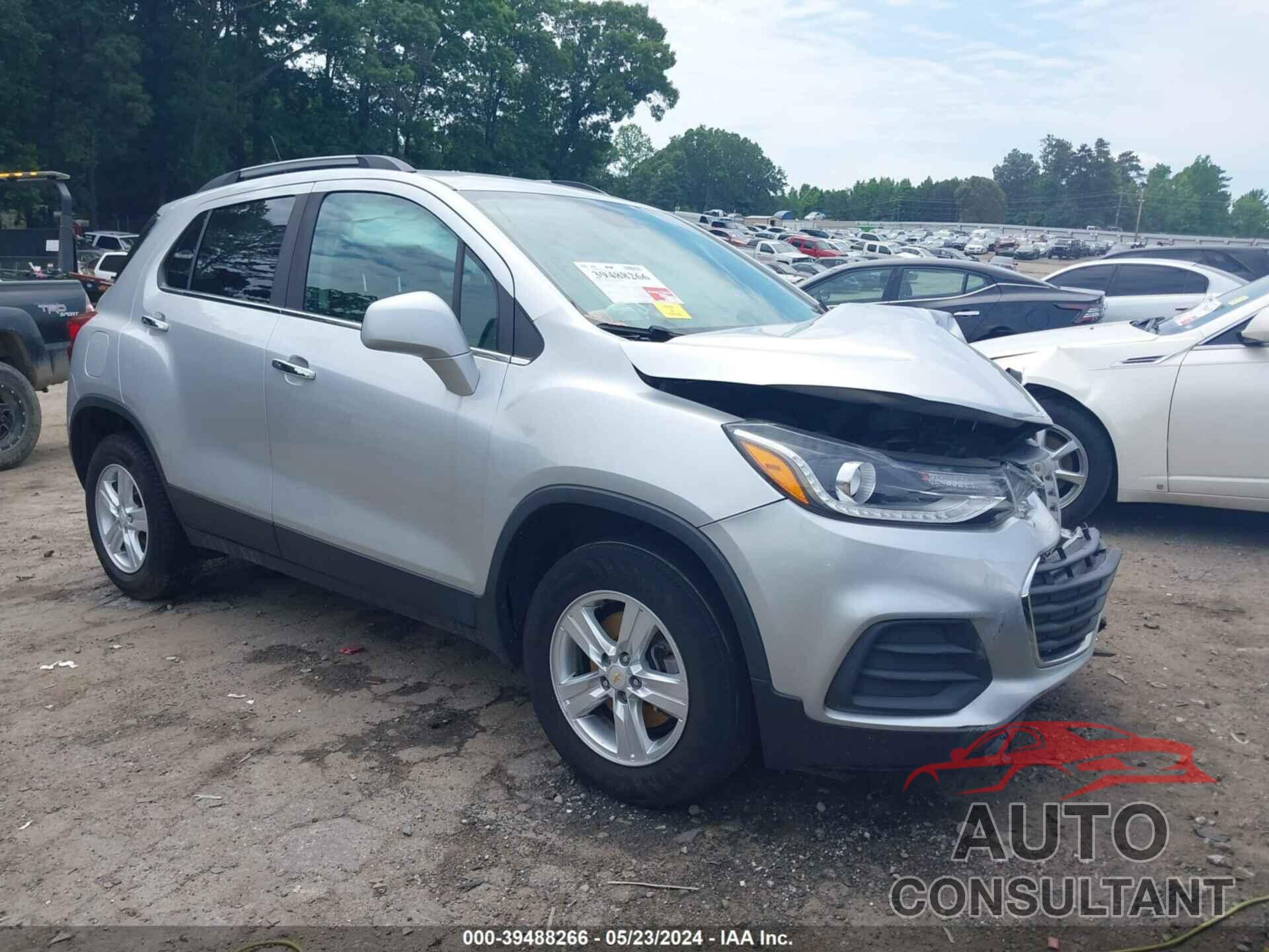 CHEVROLET TRAX 2018 - KL7CJPSB8JB662431