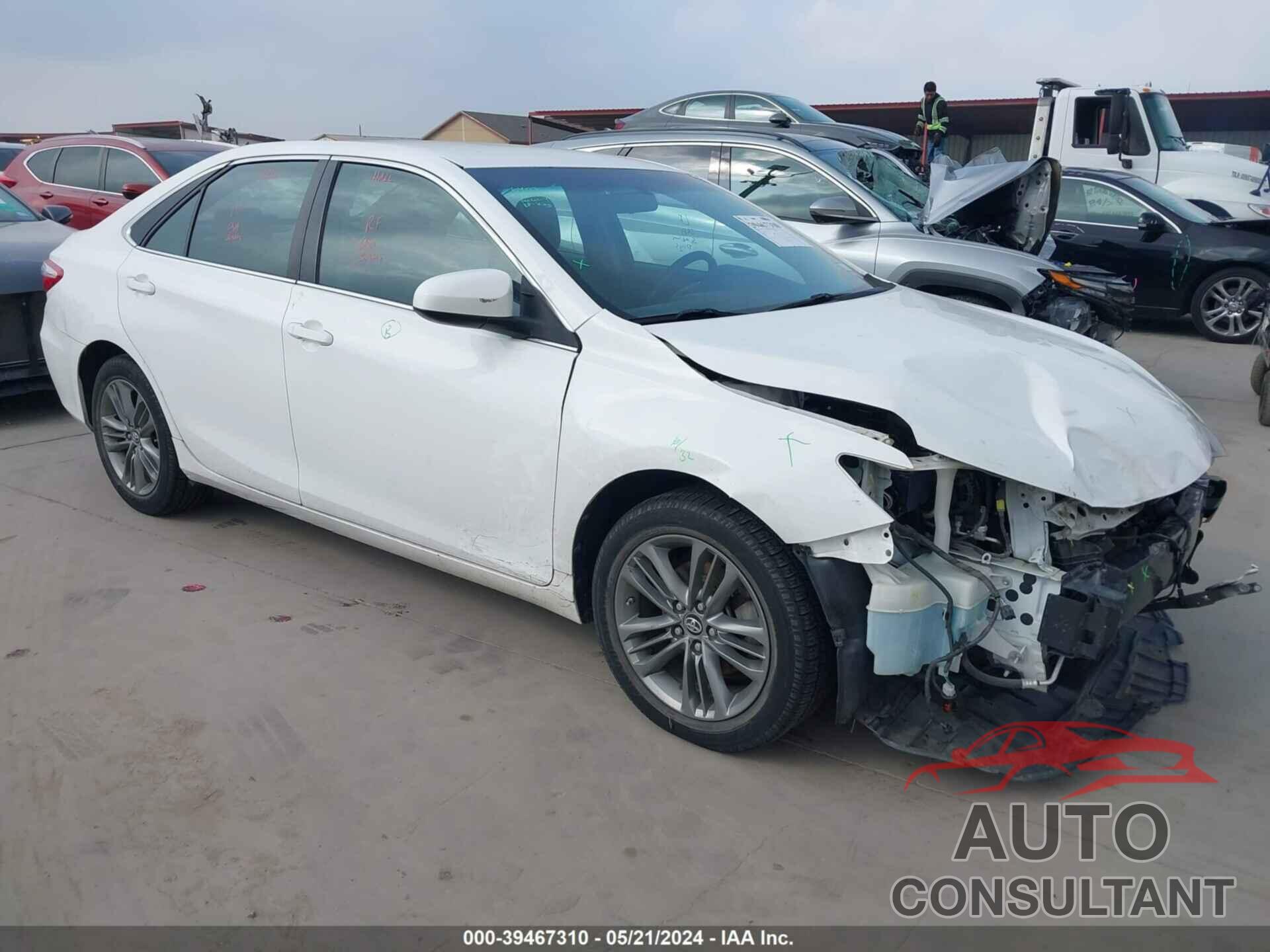 TOYOTA CAMRY 2017 - 4T1BF1FK4HU430359