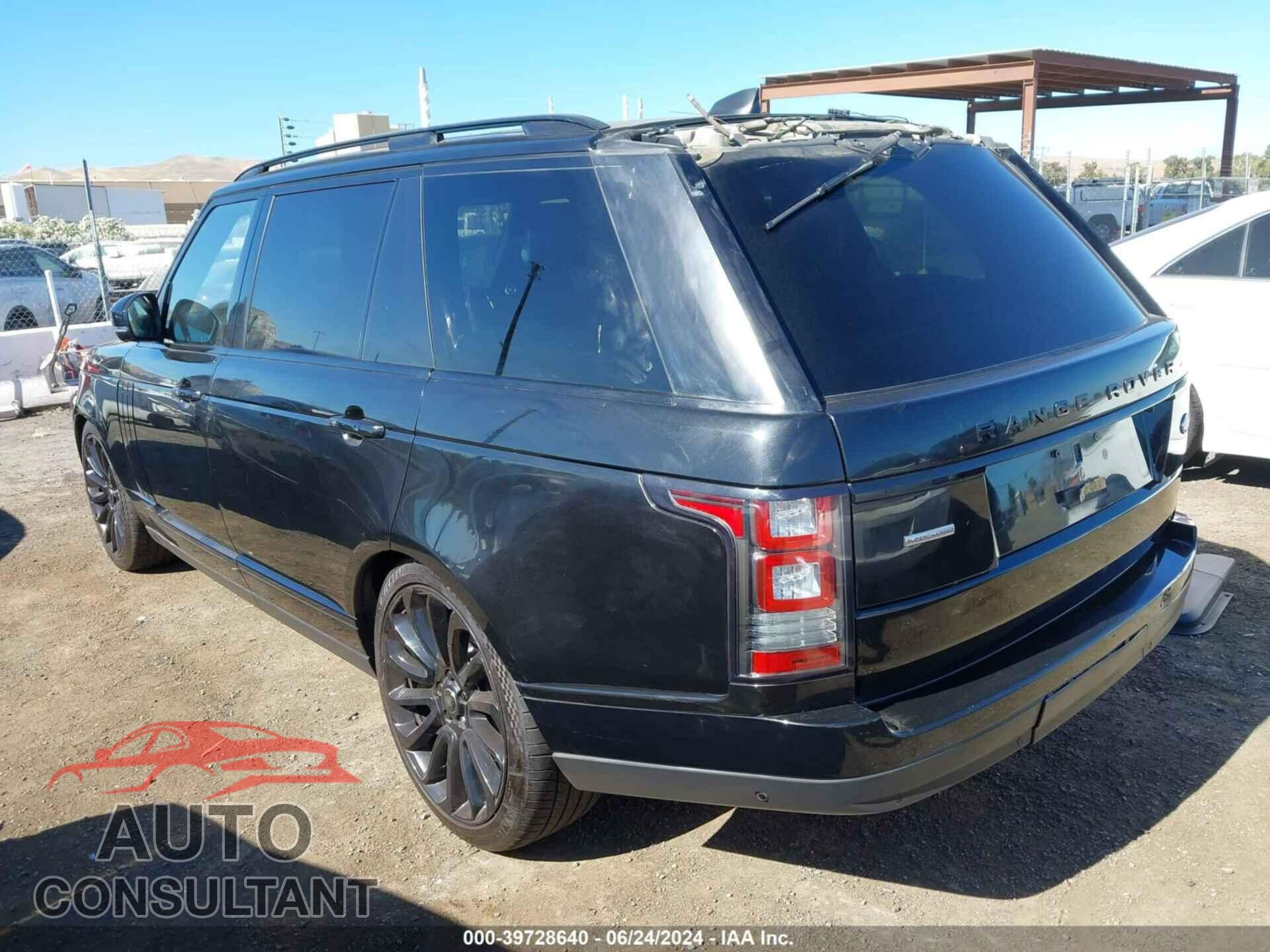 LAND ROVER RANGE ROVER 2017 - SALGS5FE1HA347960
