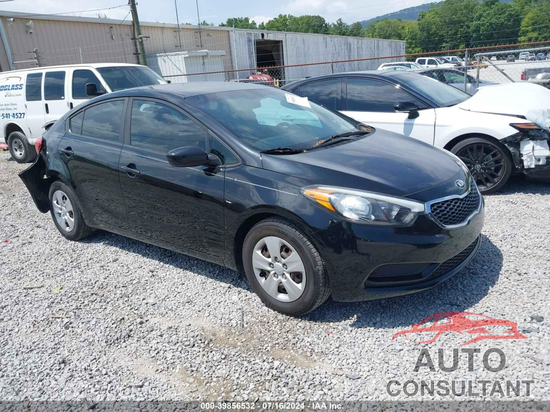 KIA FORTE 2016 - KNAFK4A67G5602743