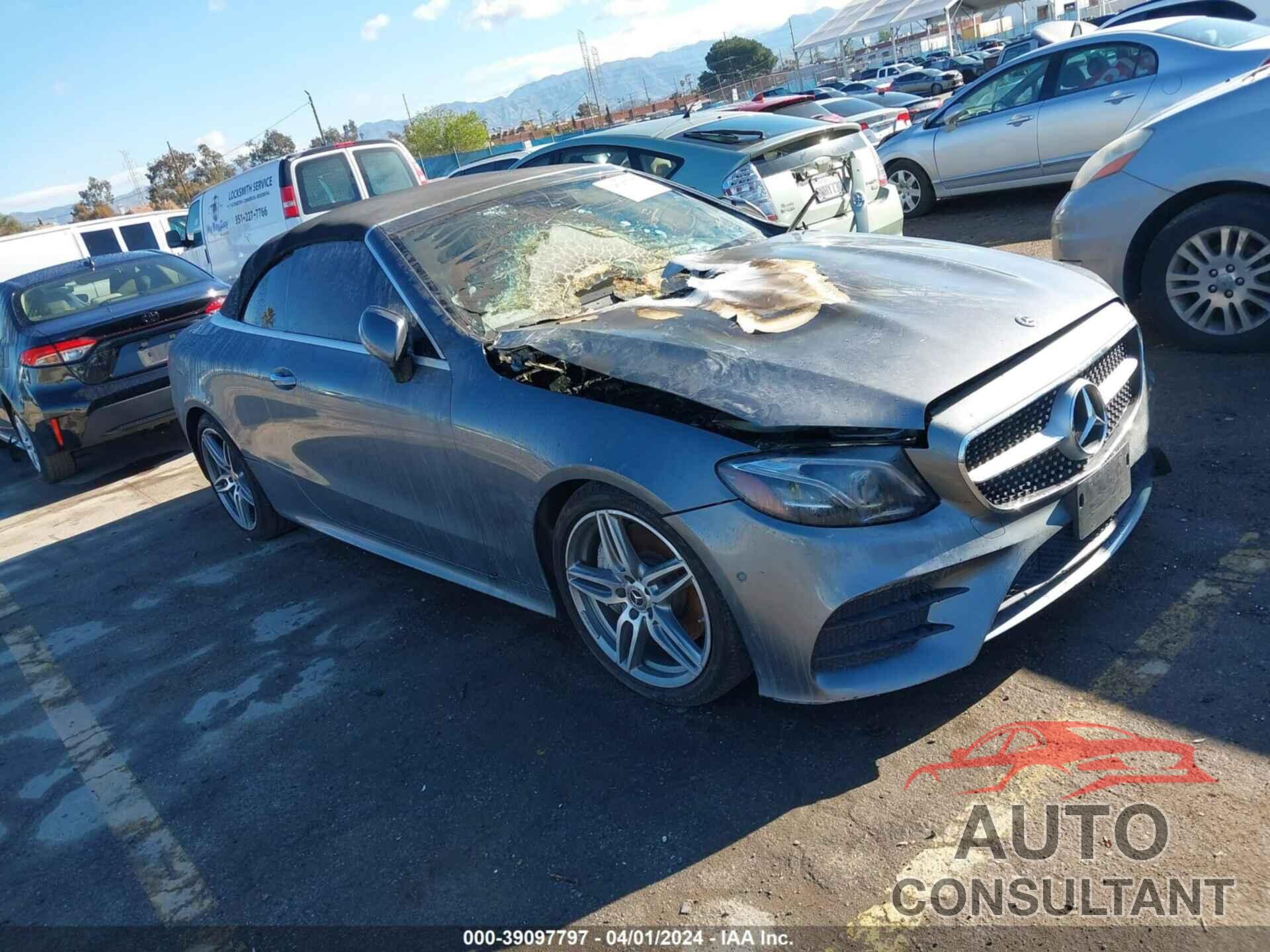 MERCEDES-BENZ E 2018 - WDD1K6FB1JF038058