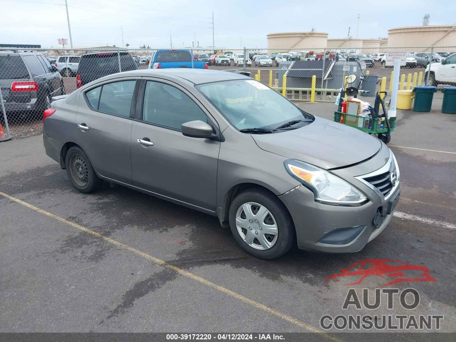 NISSAN VERSA 2016 - 3N1CN7AP5GL907068