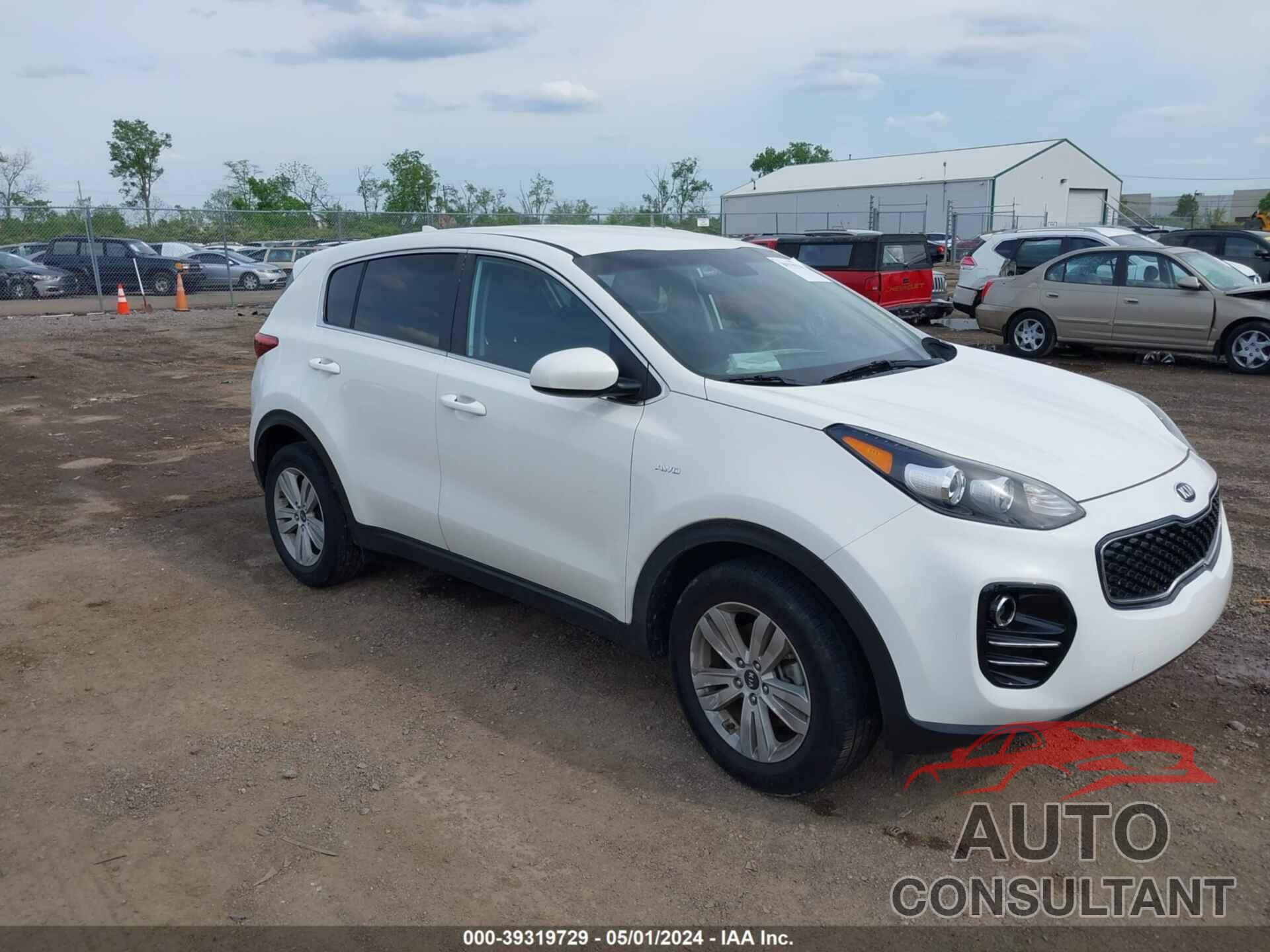 KIA SPORTAGE 2019 - KNDPMCAC4K7616114