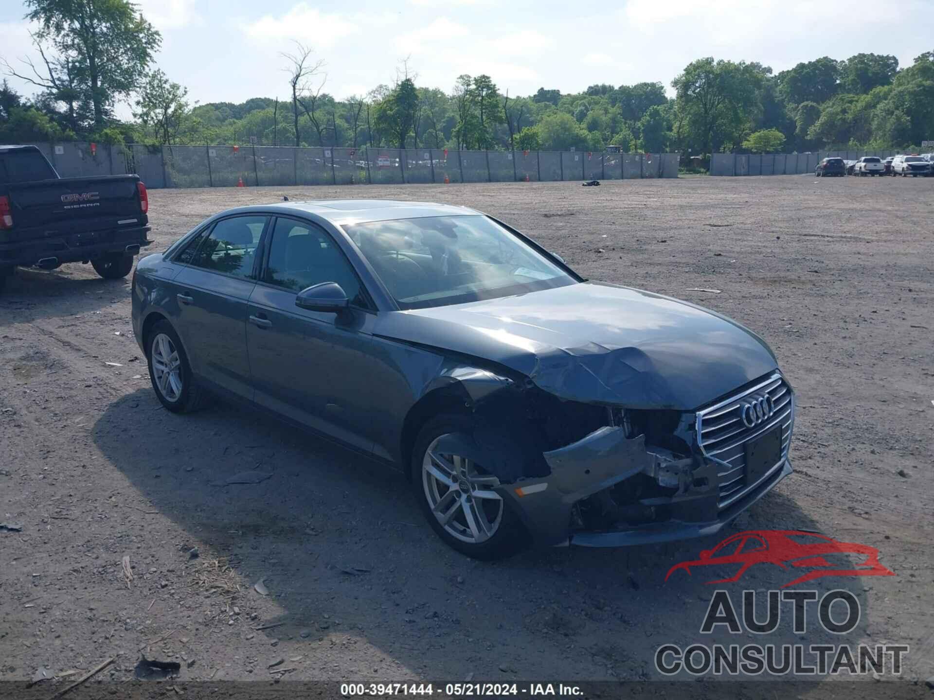 AUDI A4 2017 - WAUGNAF48HN014983