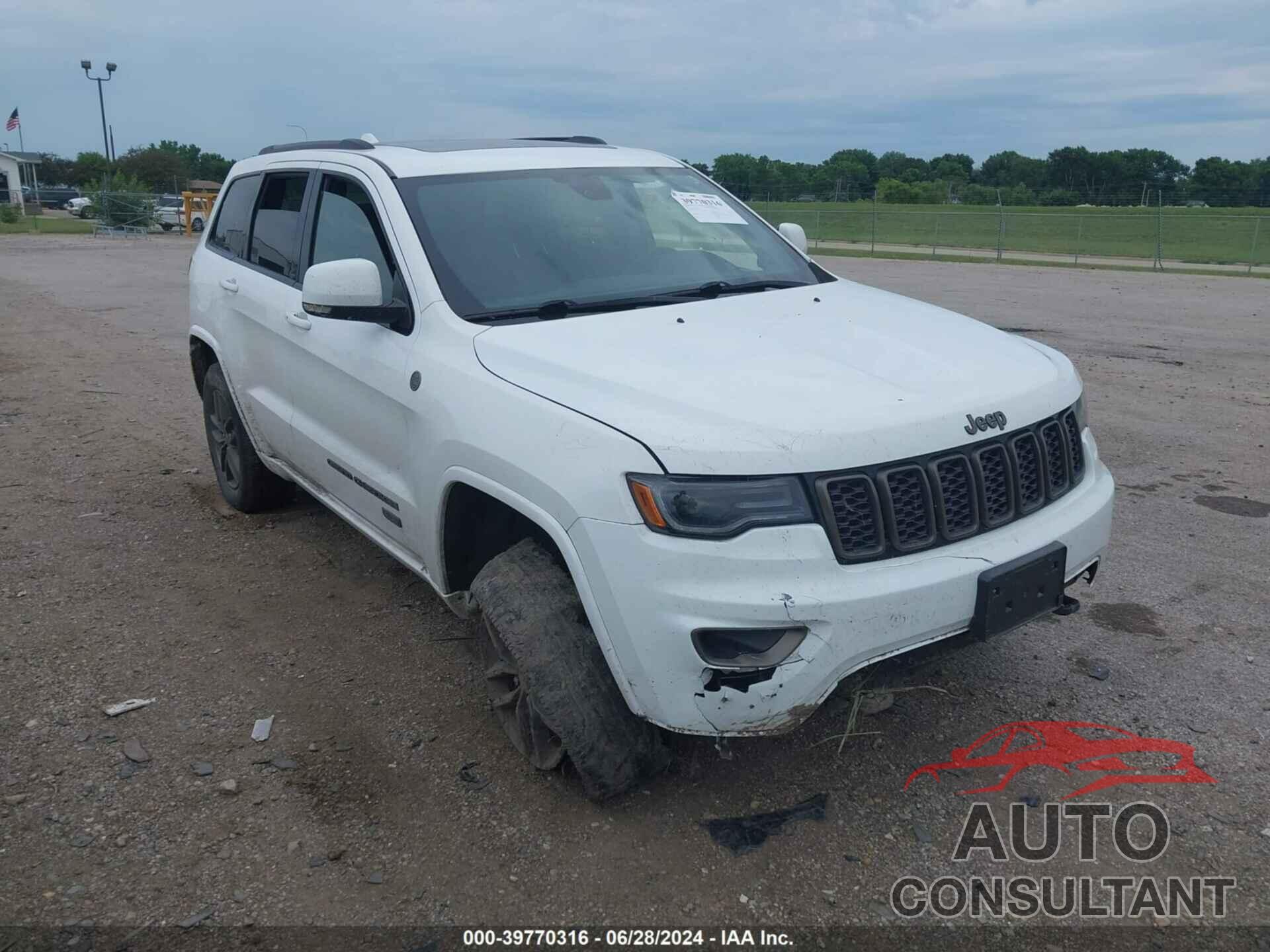 JEEP GRAND CHEROKEE 2017 - 1C4RJFBG3HC645365