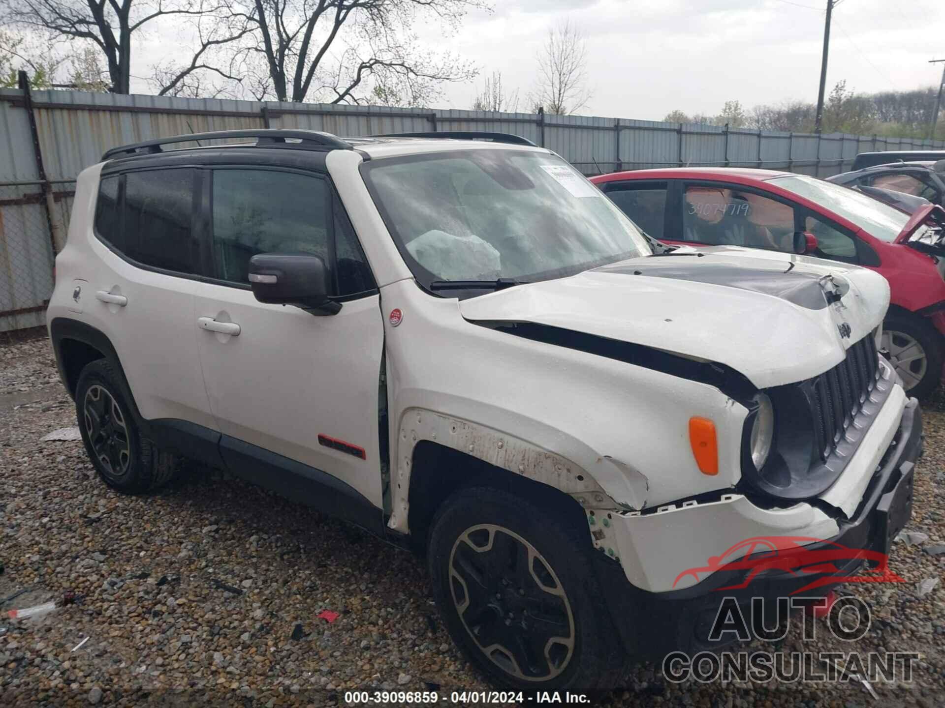 JEEP RENEGADE 2016 - ZACCJBCT4GPD72635