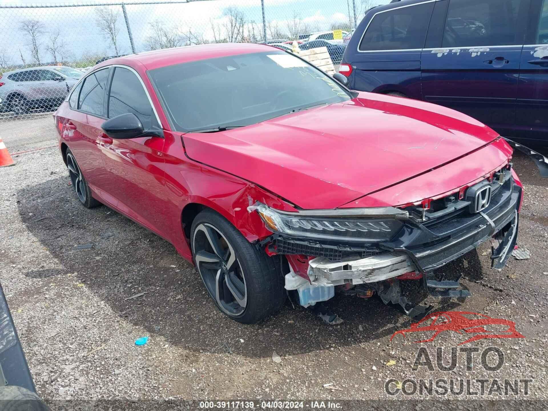 HONDA ACCORD 2021 - 1HGCV1F44MA058158