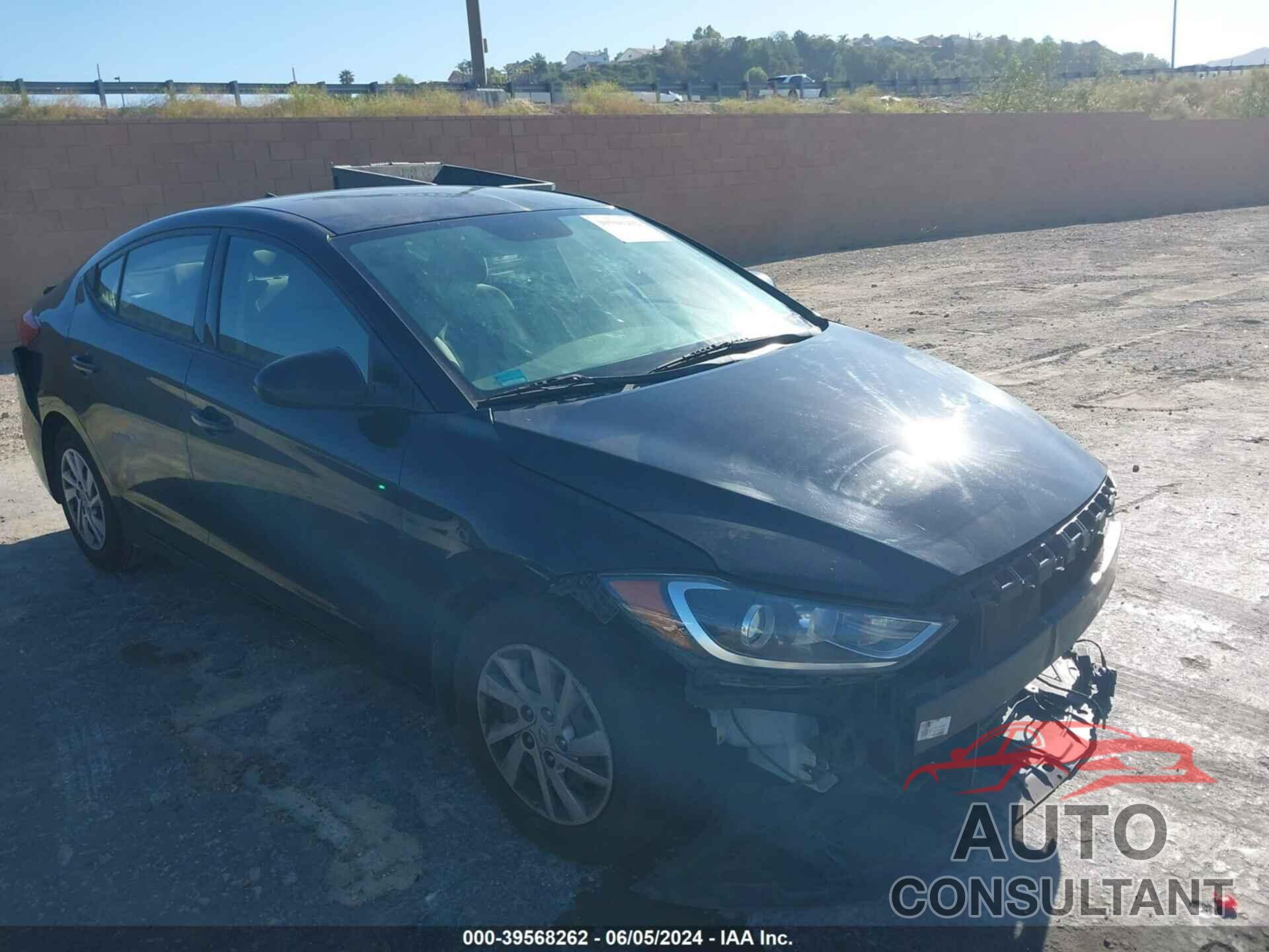 HYUNDAI ELANTRA 2017 - 5NPD74LF0HH164710