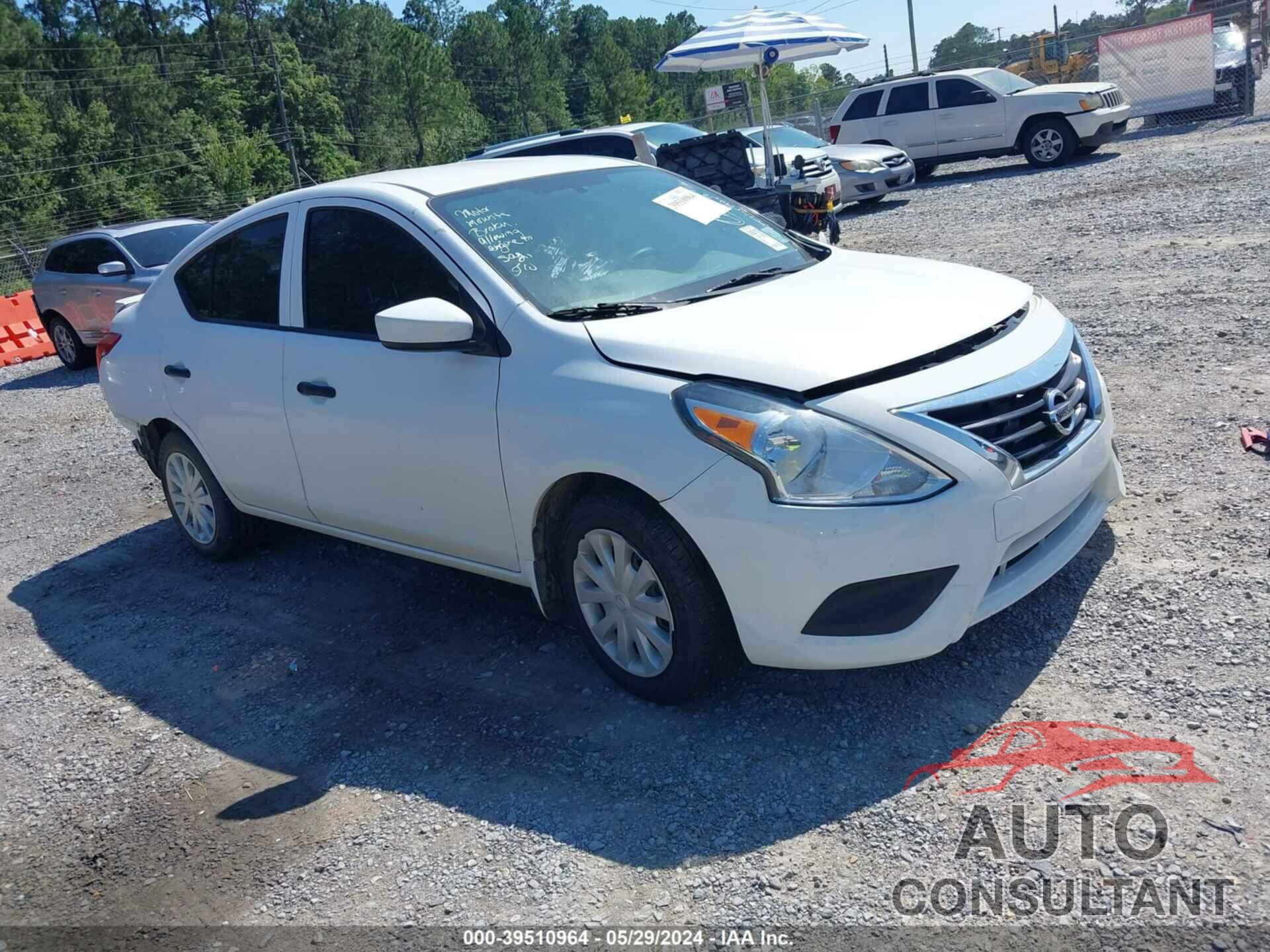 NISSAN VERSA 2019 - 3N1CN7AP9KL803689