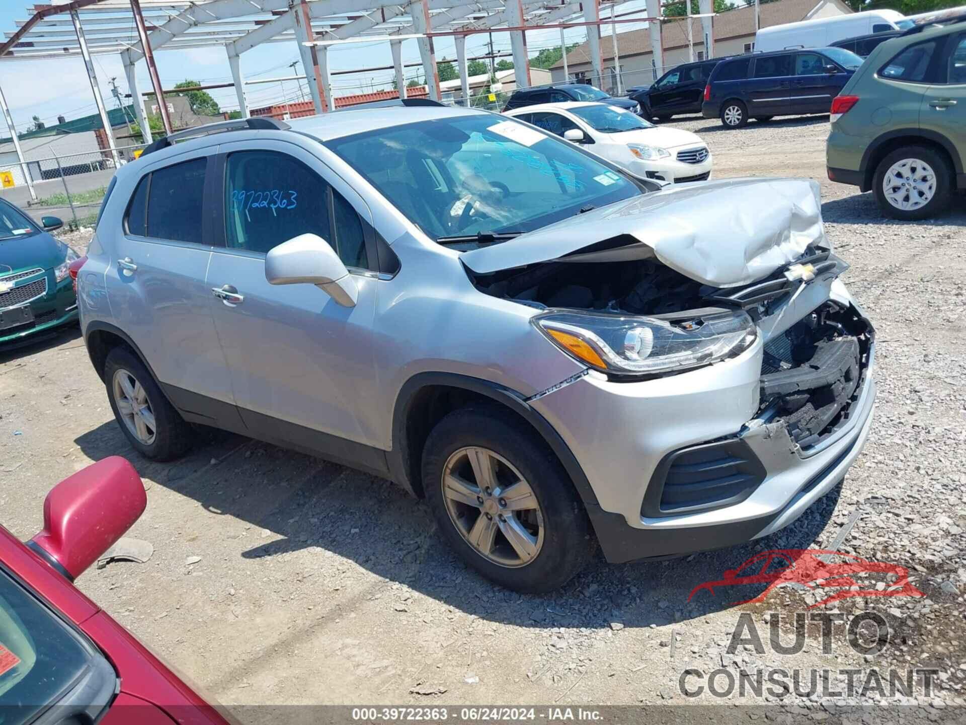 CHEVROLET TRAX 2020 - KL7CJPSB8LB031701