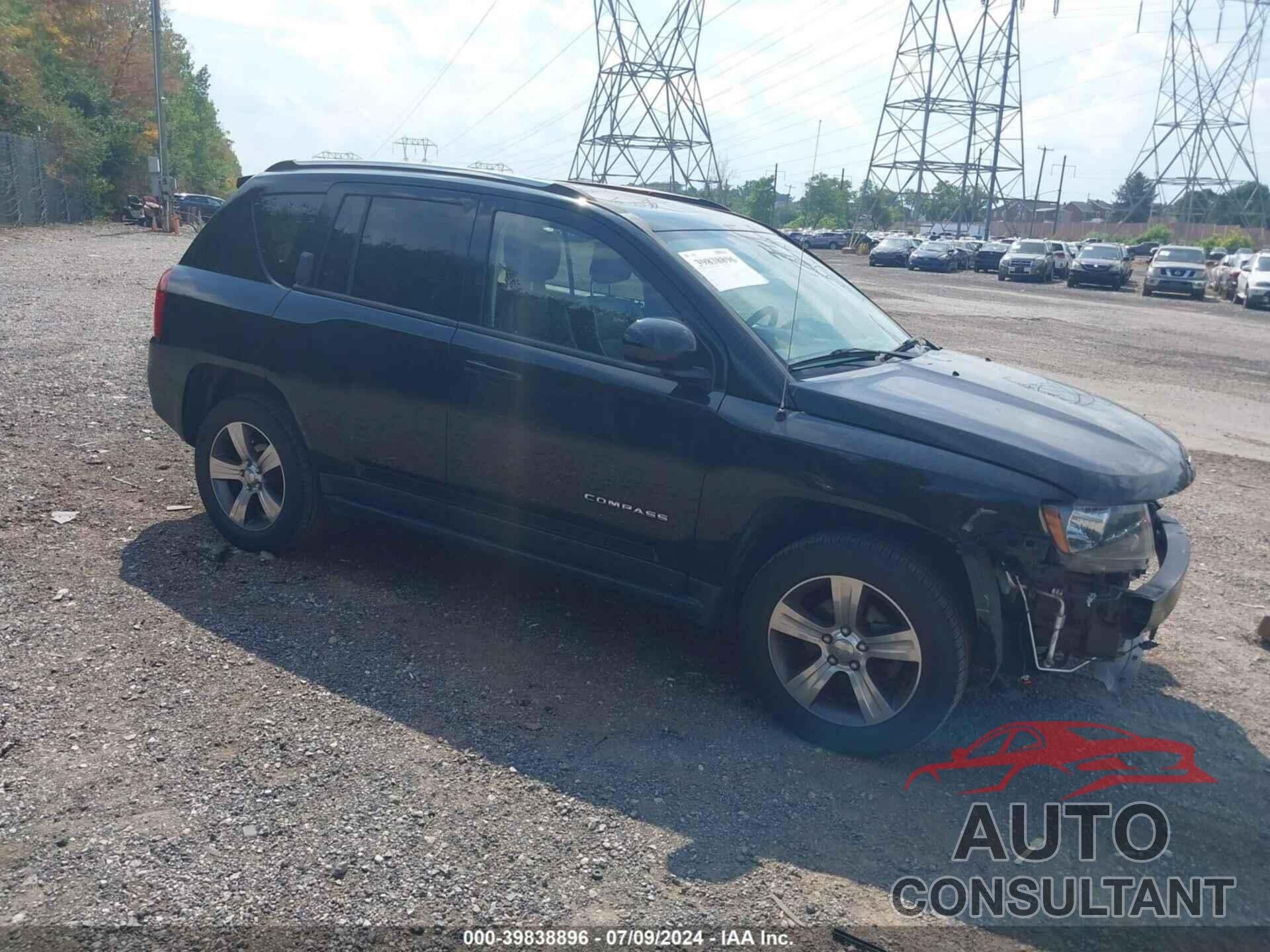 JEEP COMPASS 2017 - 1C4NJDEBXHD177809