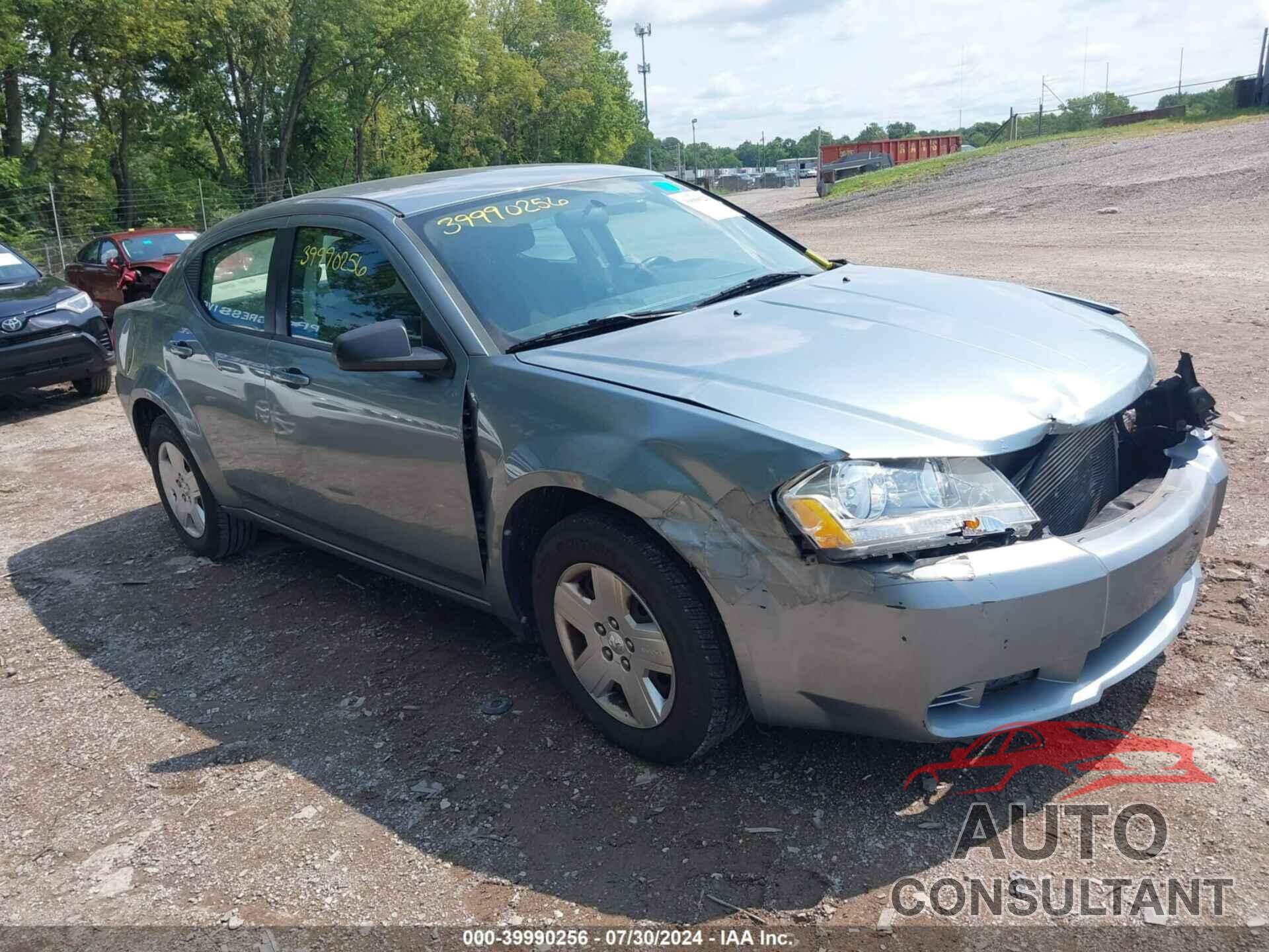 DODGE AVENGER 2010 - 1B3CC4FD4AN170390