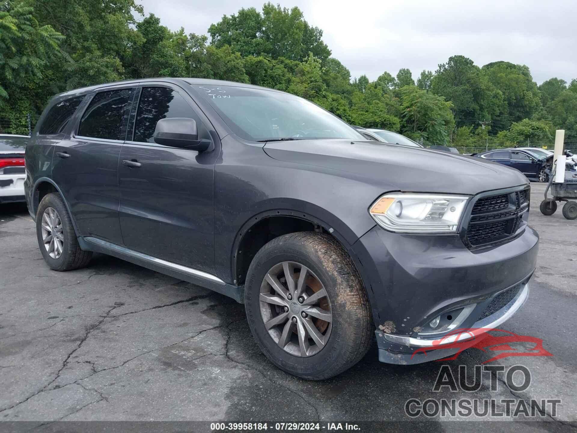 DODGE DURANGO 2016 - 1C4SDJFT8GC323631