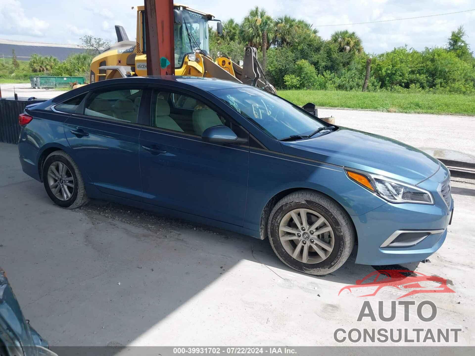 HYUNDAI SONATA 2017 - 5NPE24AF6HH437848