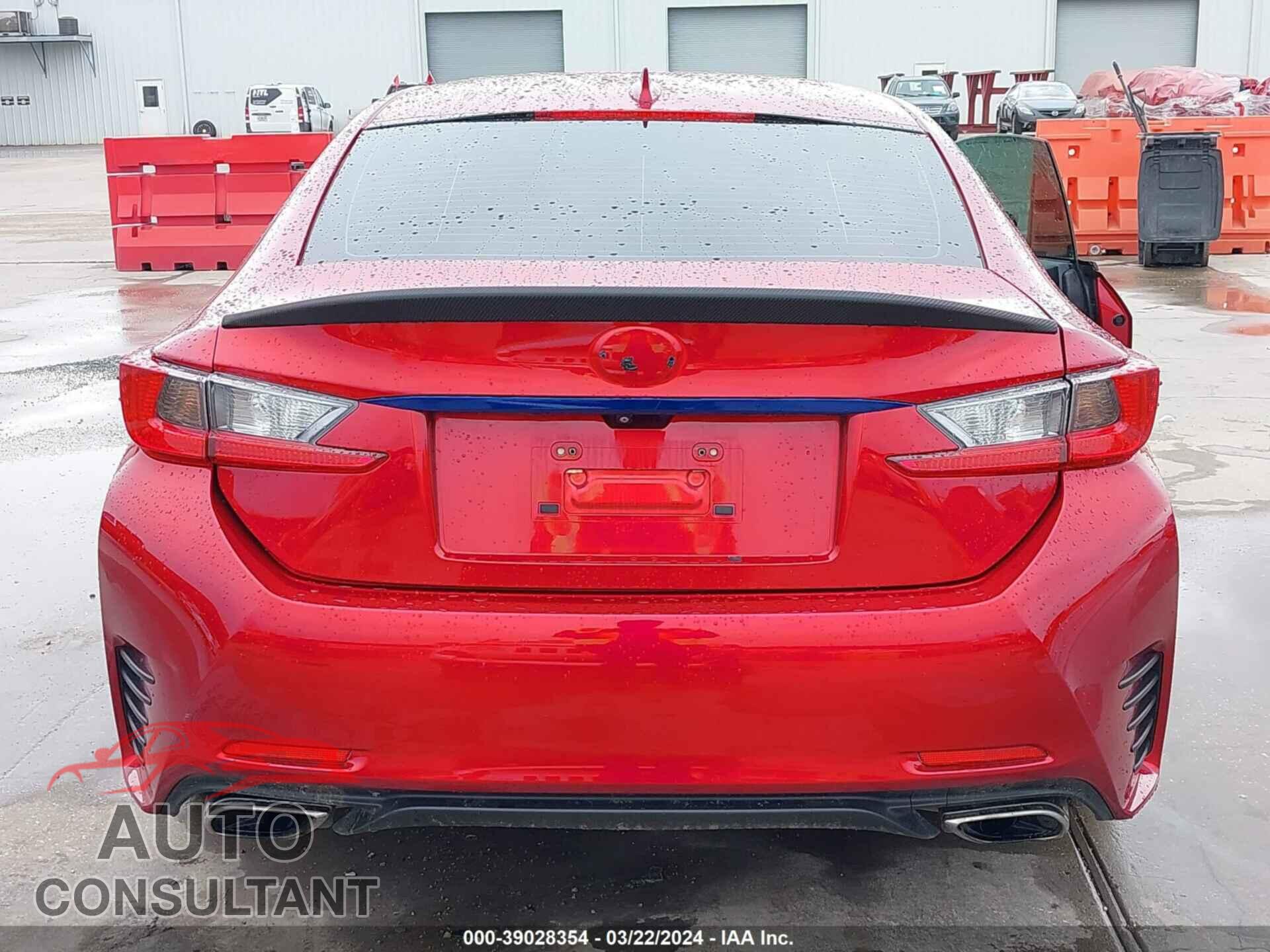 LEXUS RC 2017 - JTHHE5BC9H5017482