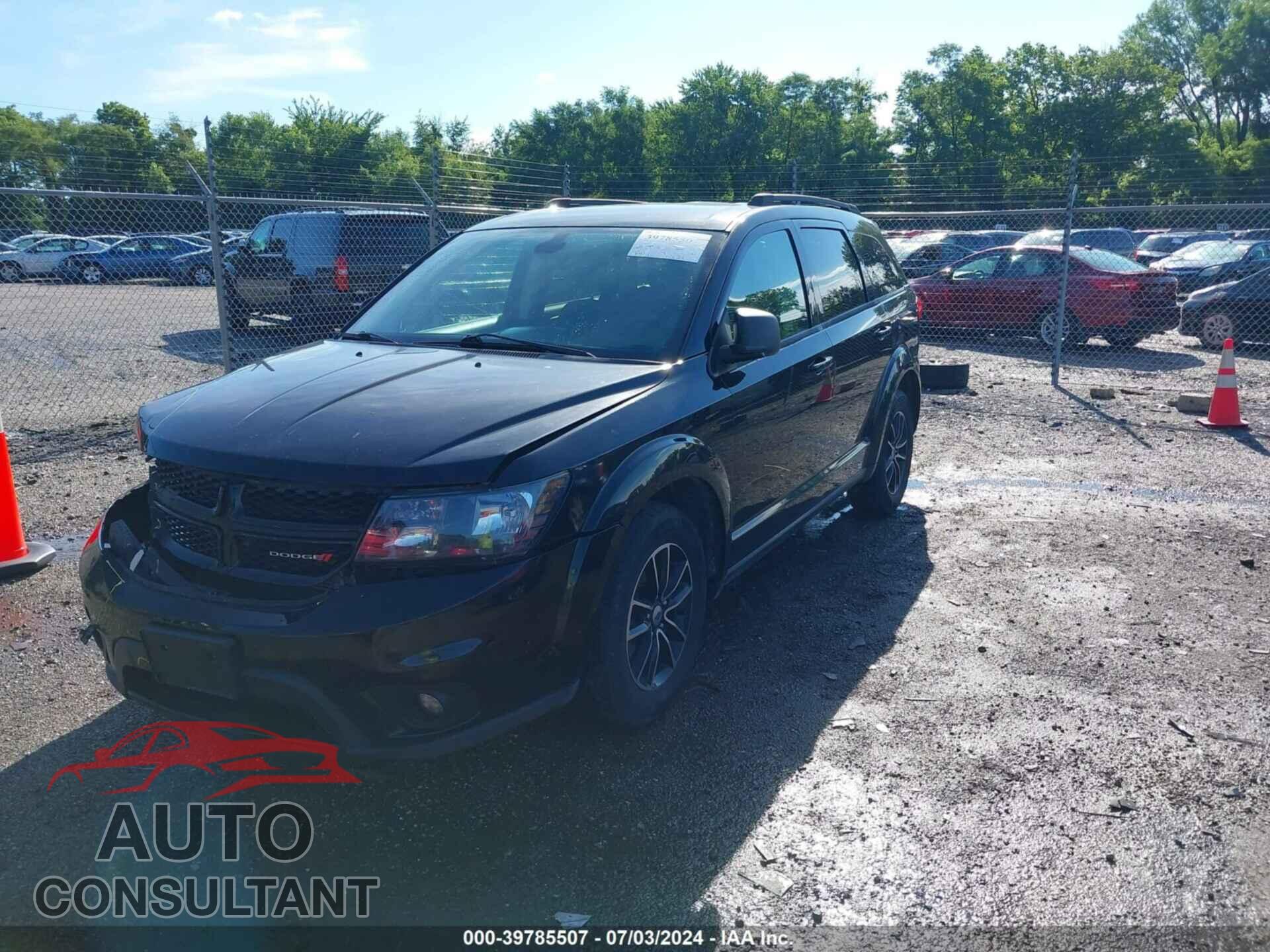 DODGE JOURNEY 2018 - 3C4PDCBG0JT522727